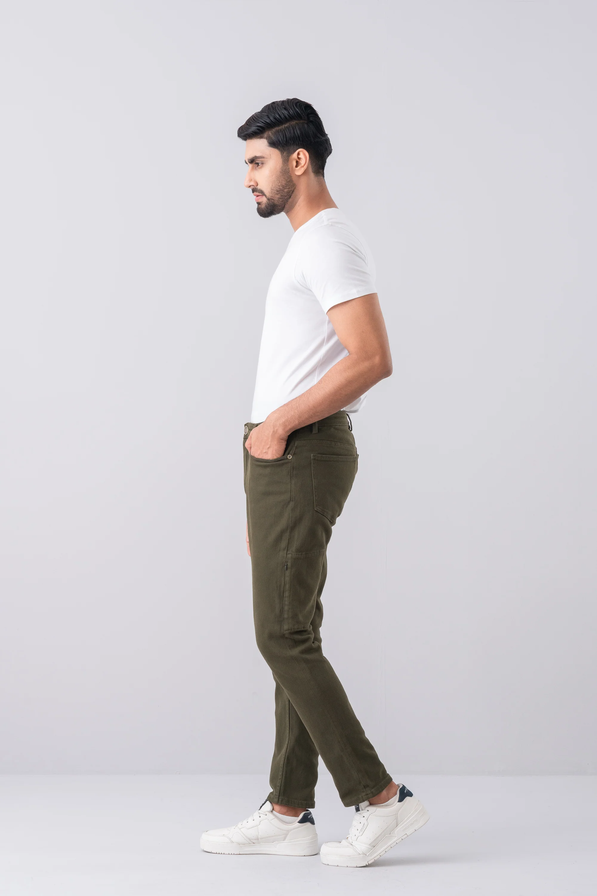 Slim fit Fashion Trousers - Image 3