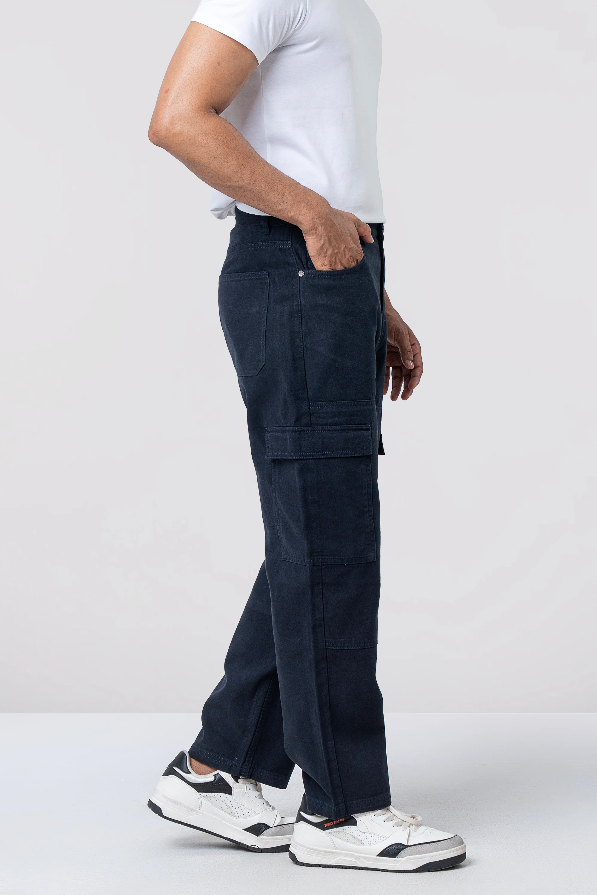 Baggy Fit Fashion Trousers - Image 3