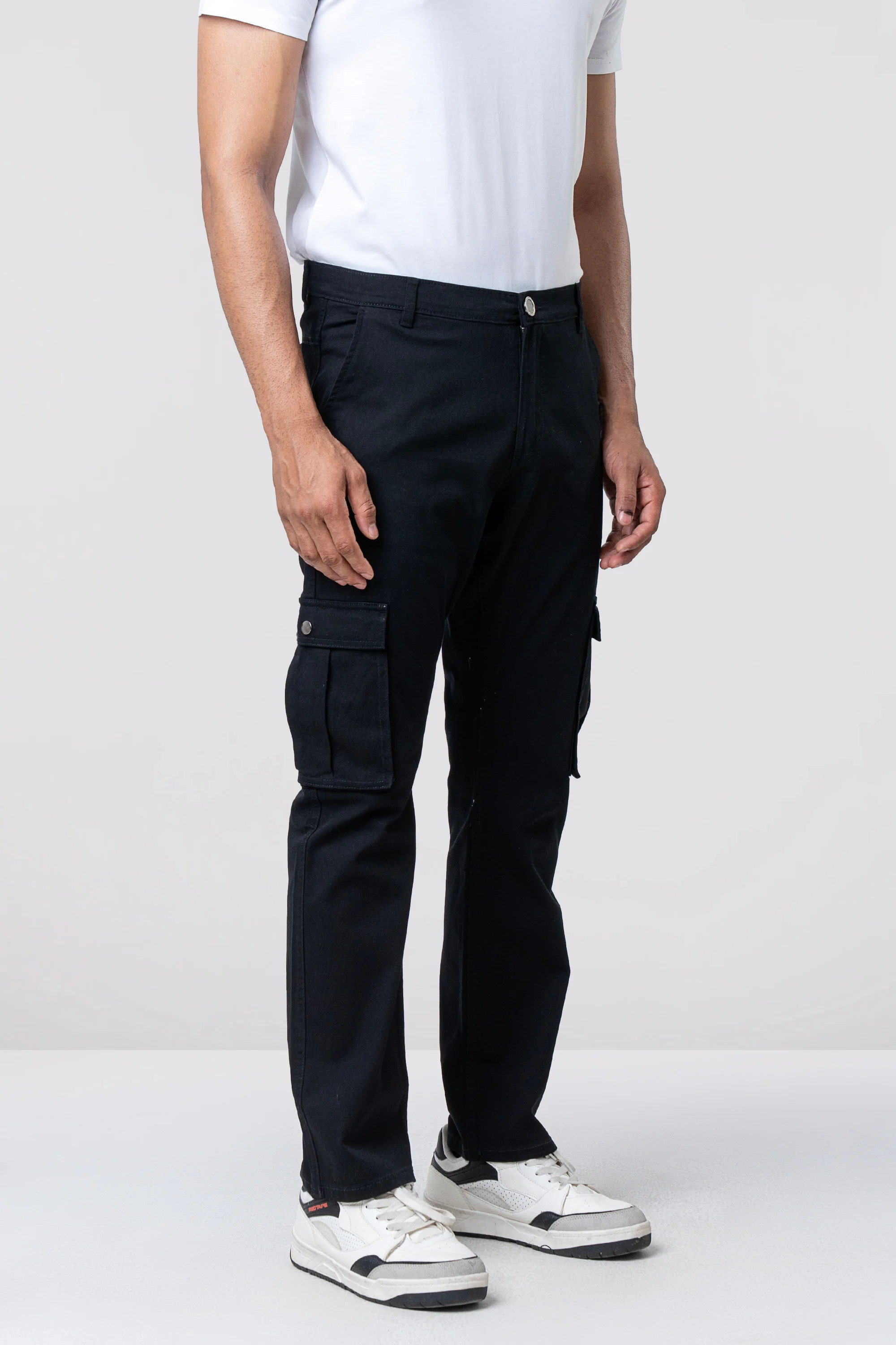Straight Fit Fashion Trousers - Image 2