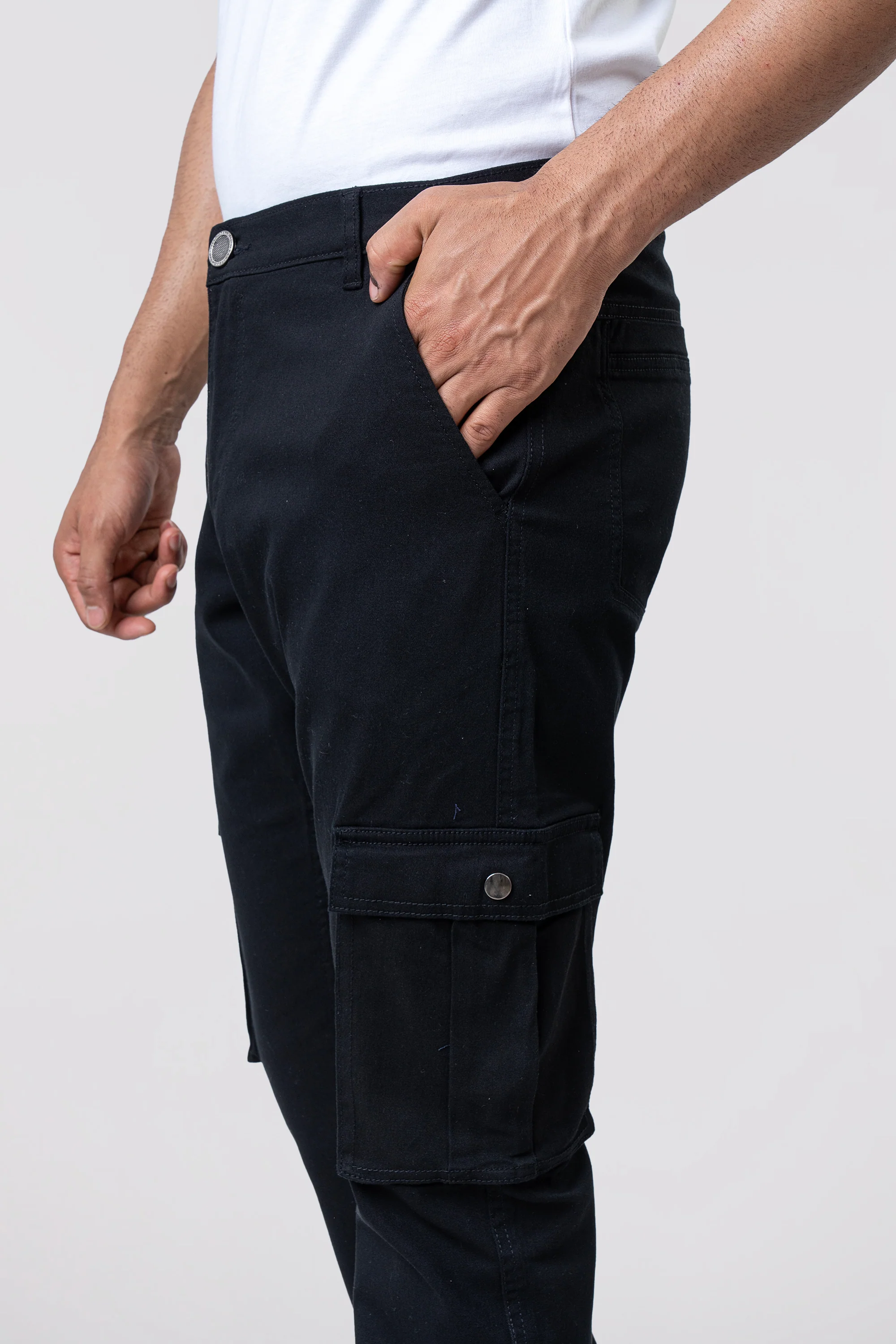 Straight Fit Fashion Trousers - Image 4