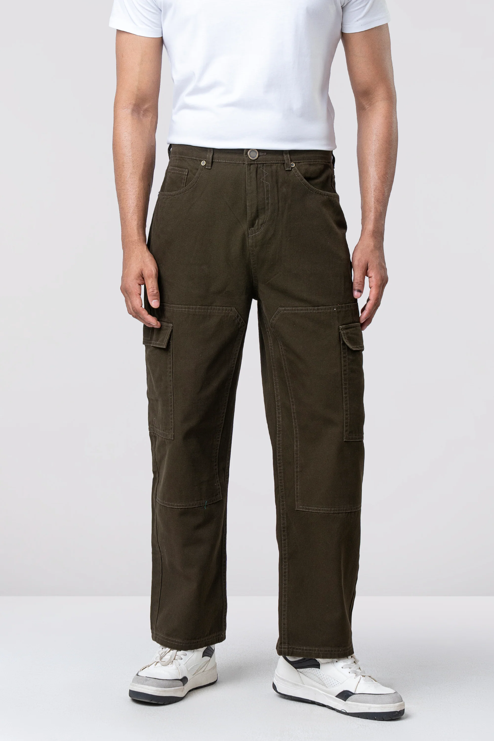 Baggy Fit Fashion Trousers - Image 3