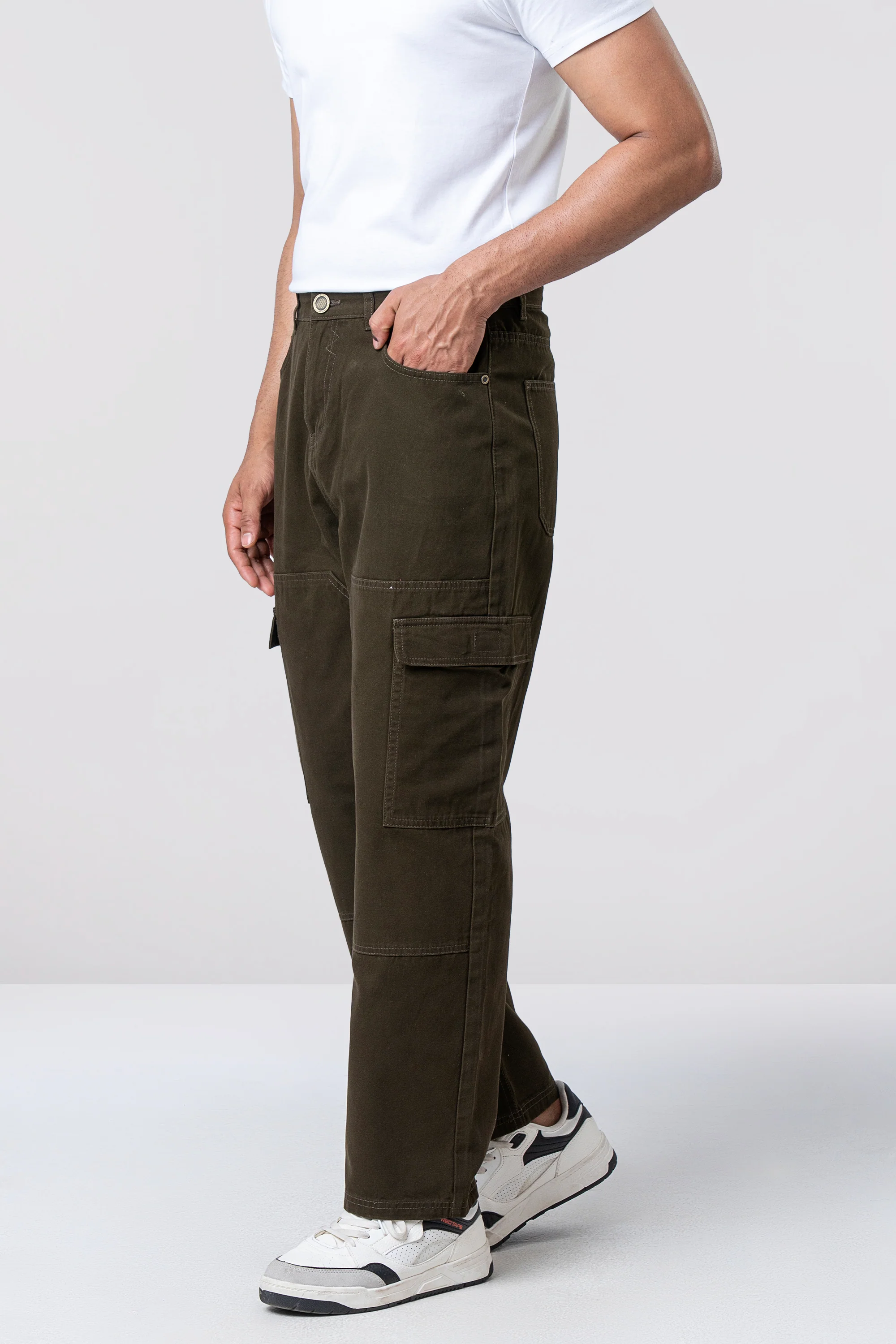 Baggy Fit Fashion Trousers - Image 4