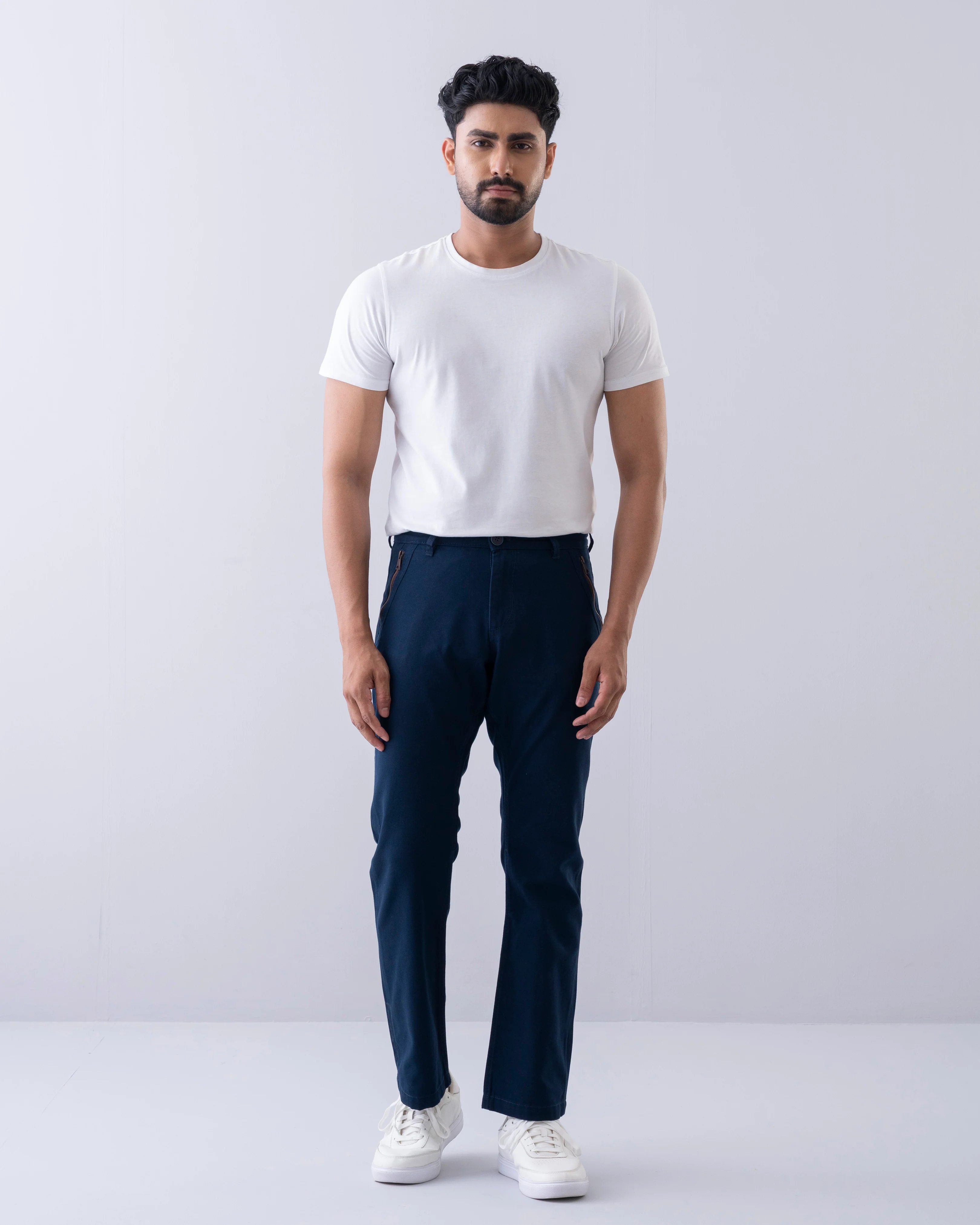 Straight Fit Fashion Trousers - Image 2