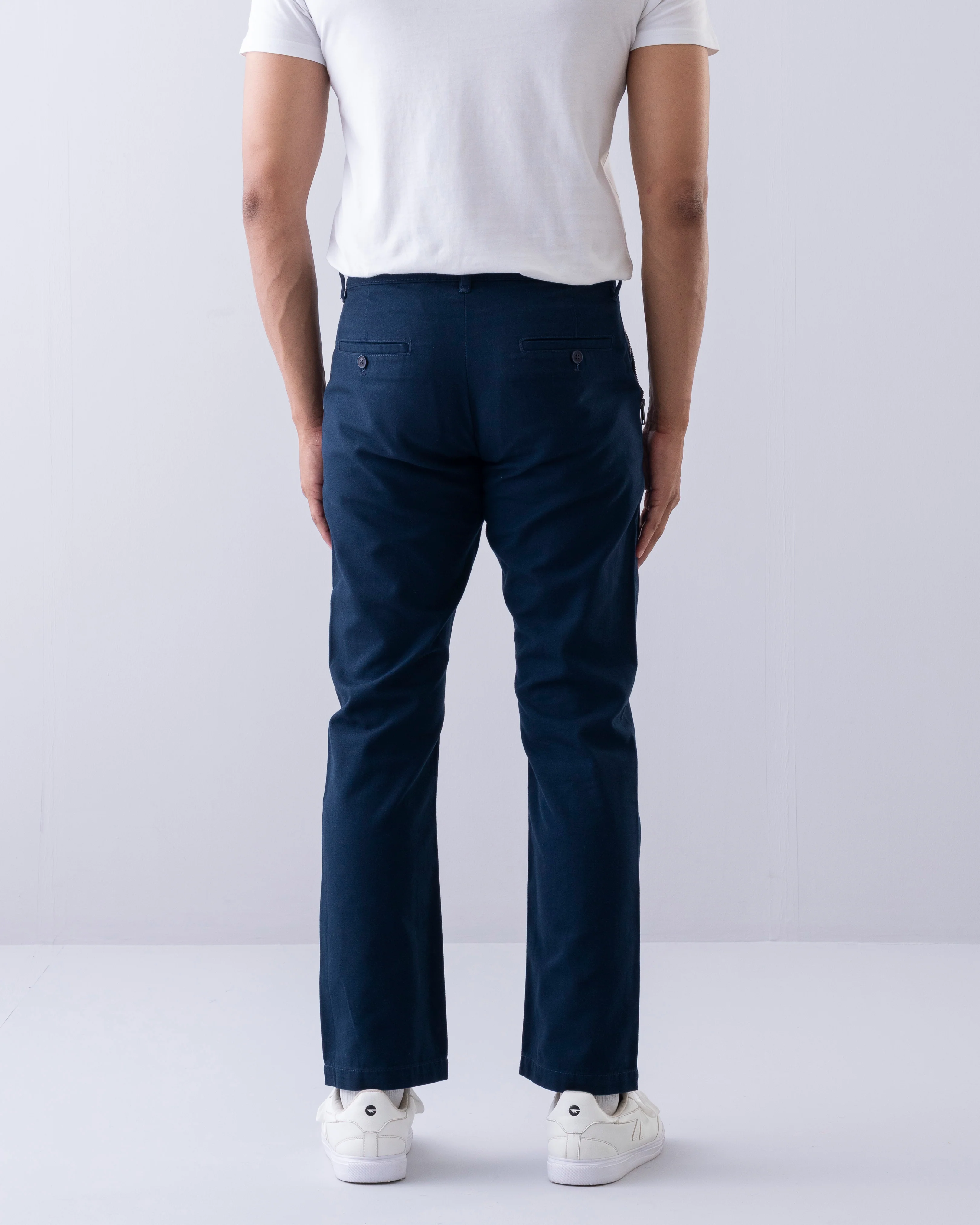 Straight Fit Fashion Trousers - Image 4