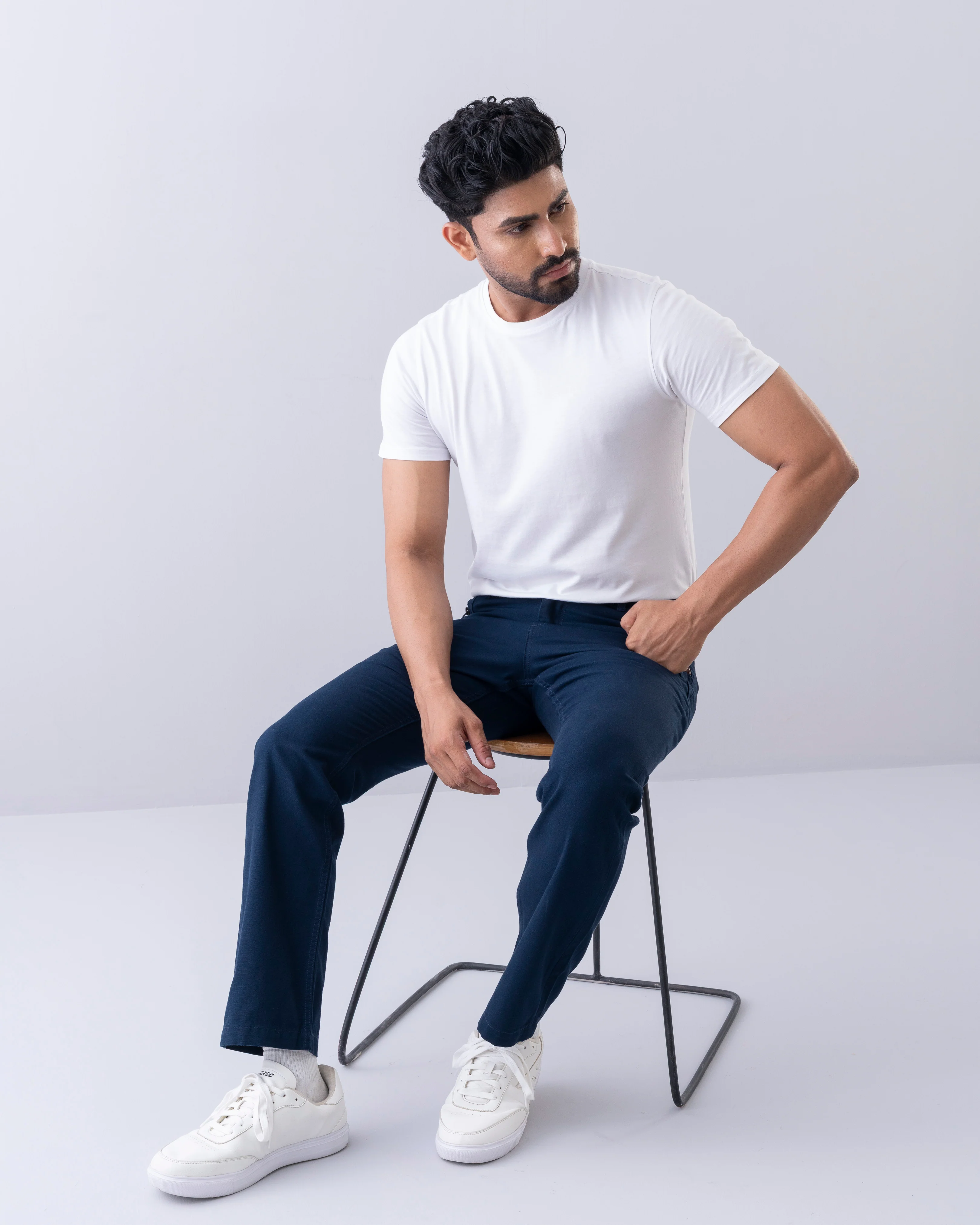 Straight Fit Fashion Trousers - Image 7