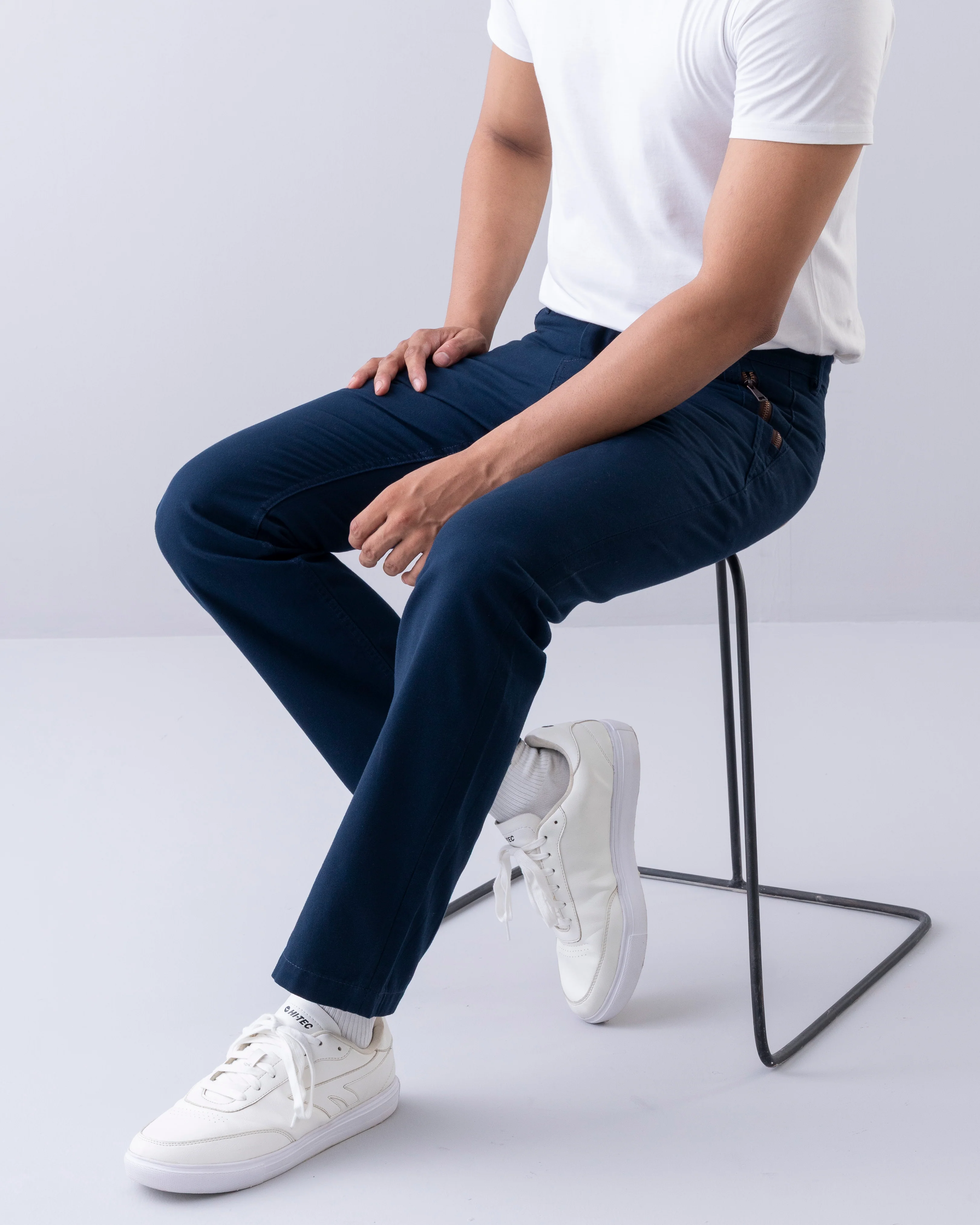 Straight Fit Fashion Trousers - Image 8