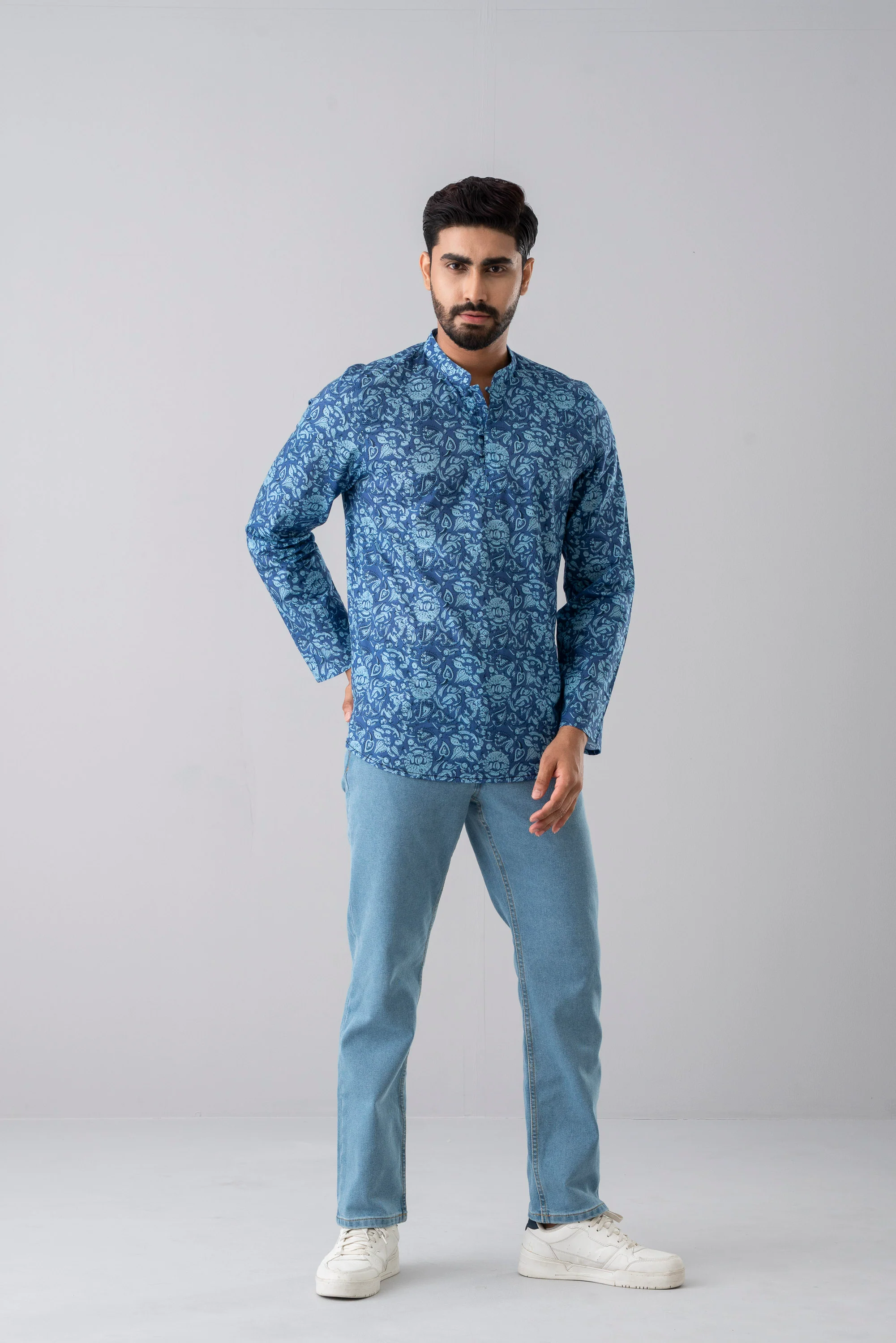 Regular Fit Printed Fatua