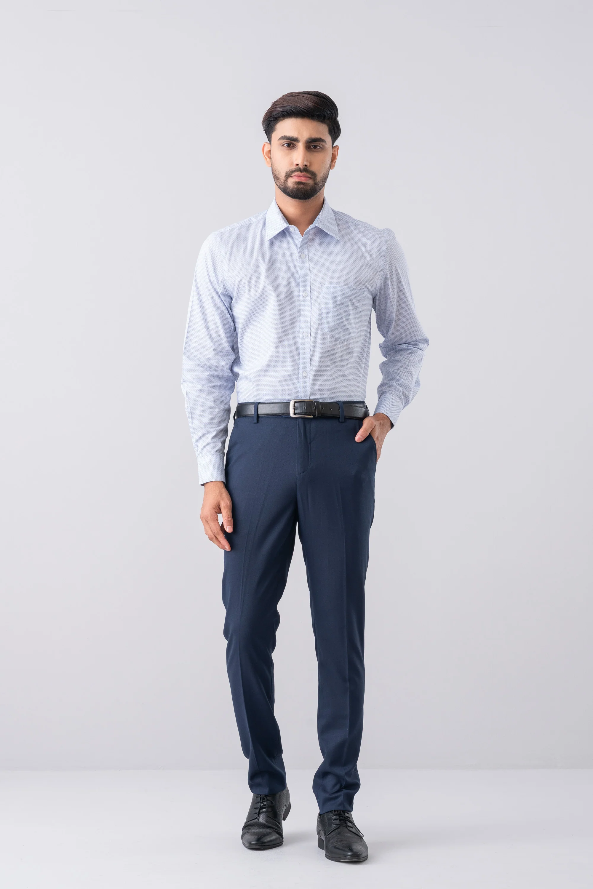 Slim Fit Formal Trouser - Image 2