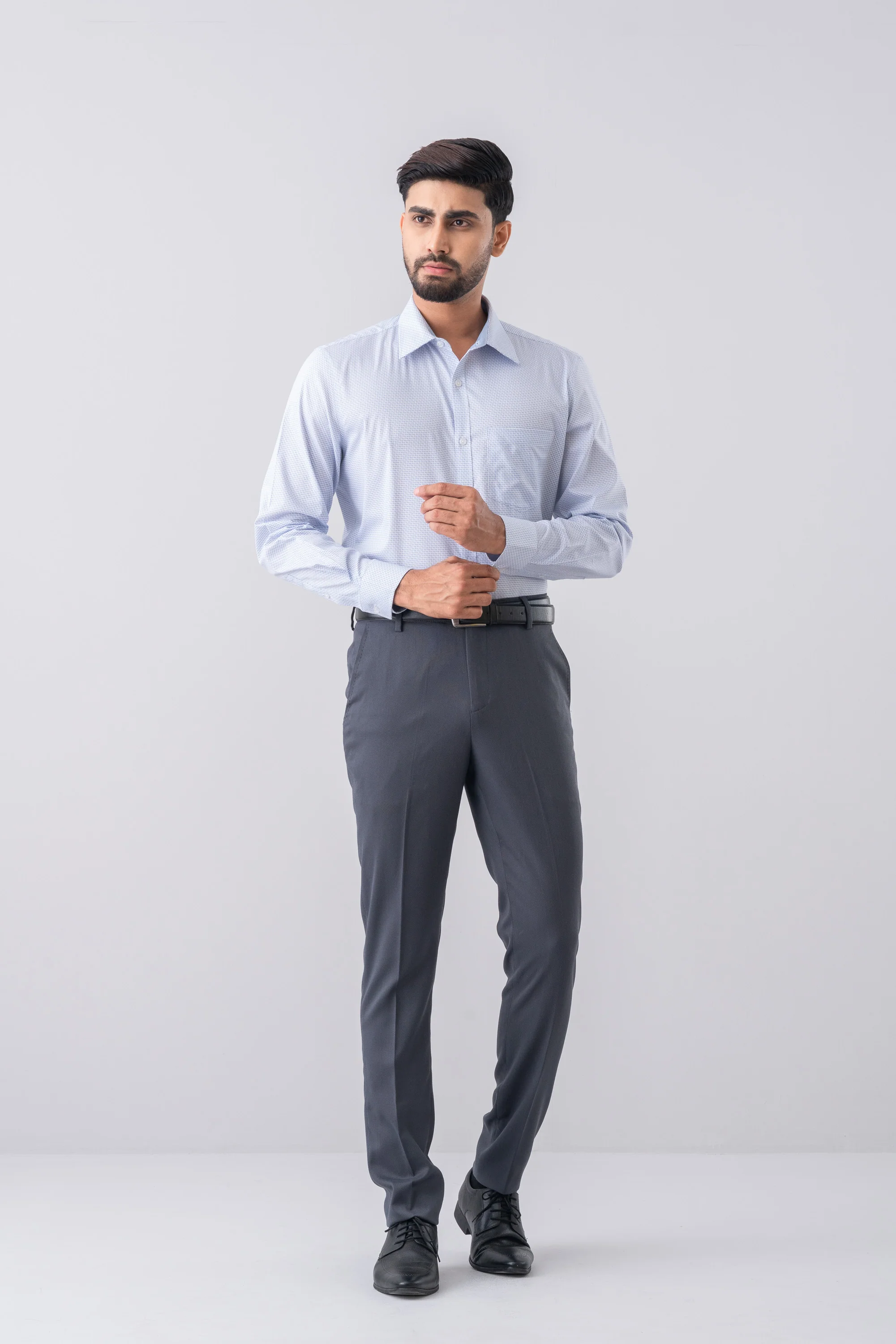 Slim Fit Formal Trouser - Image 8