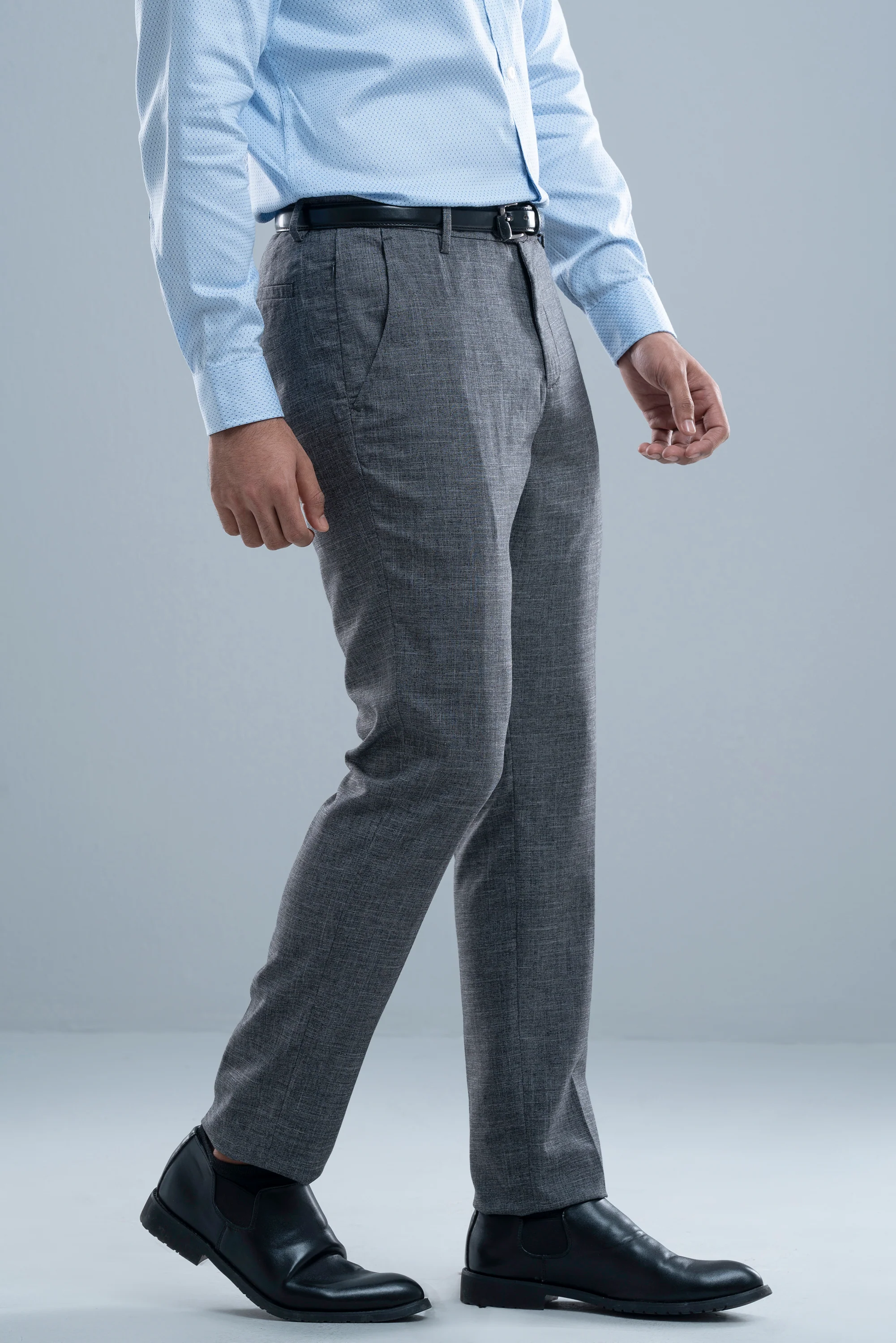 Slim Fit Formal Trousers - Image 11
