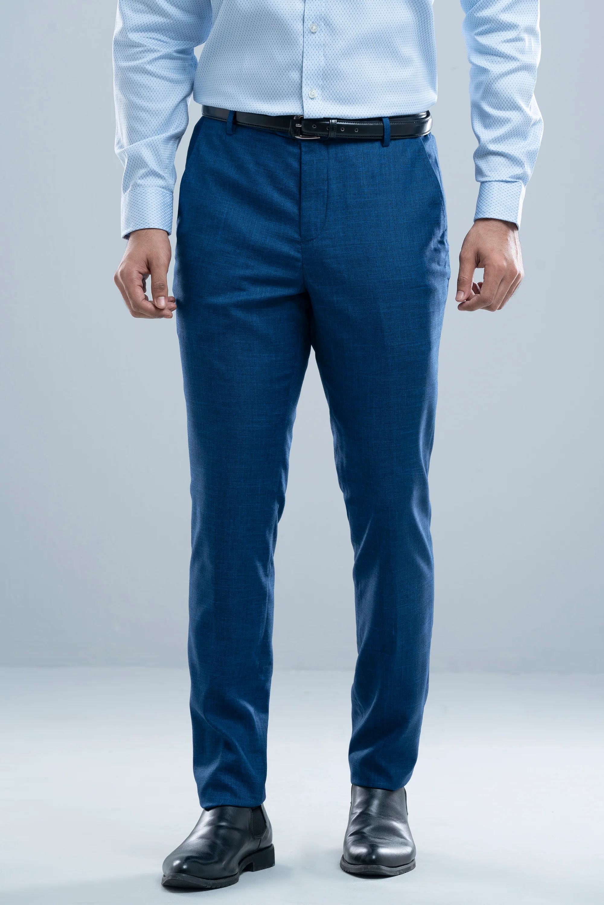 Slim Fit Formal Trousers - Image 3