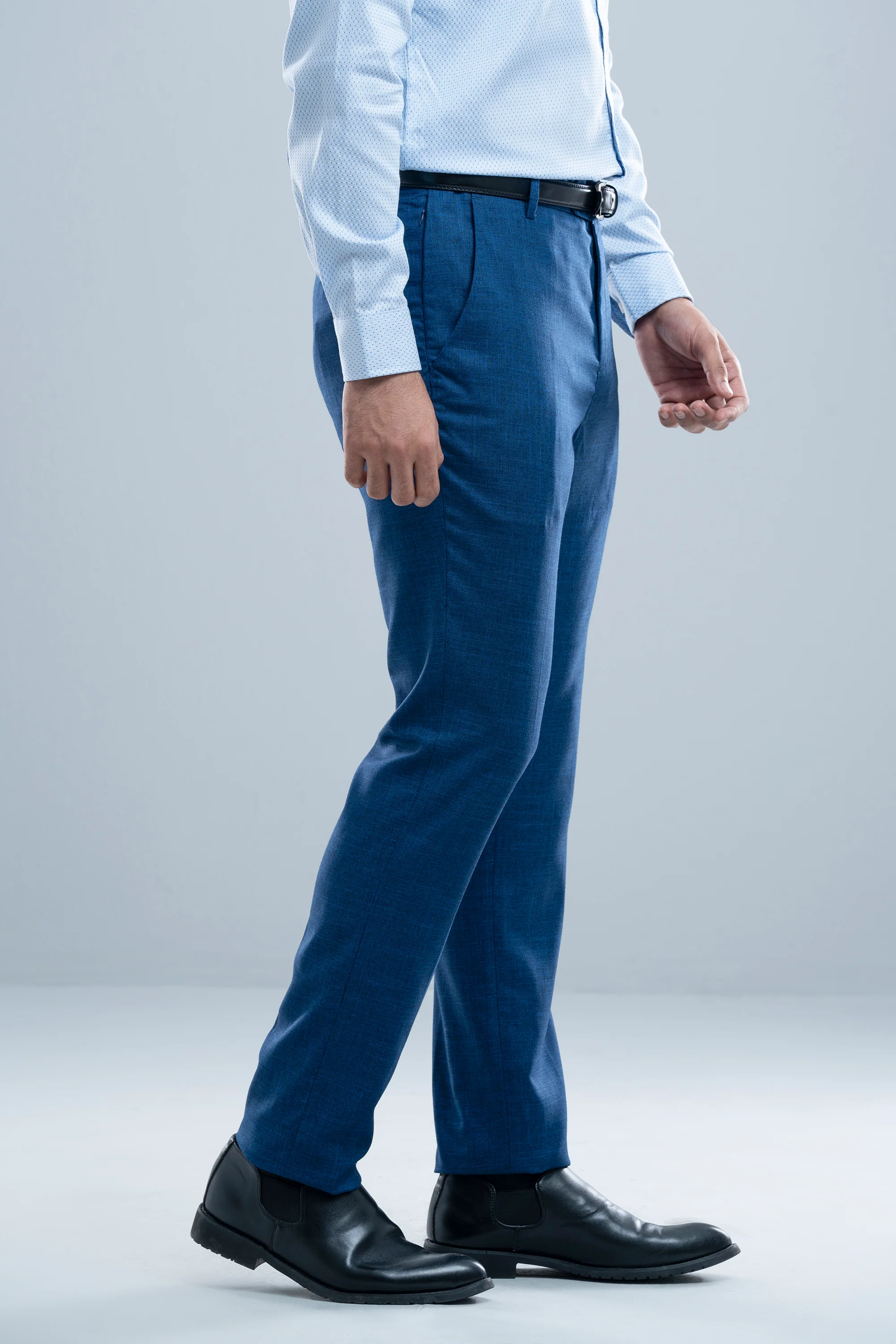 Slim Fit Formal Trousers - Image 4