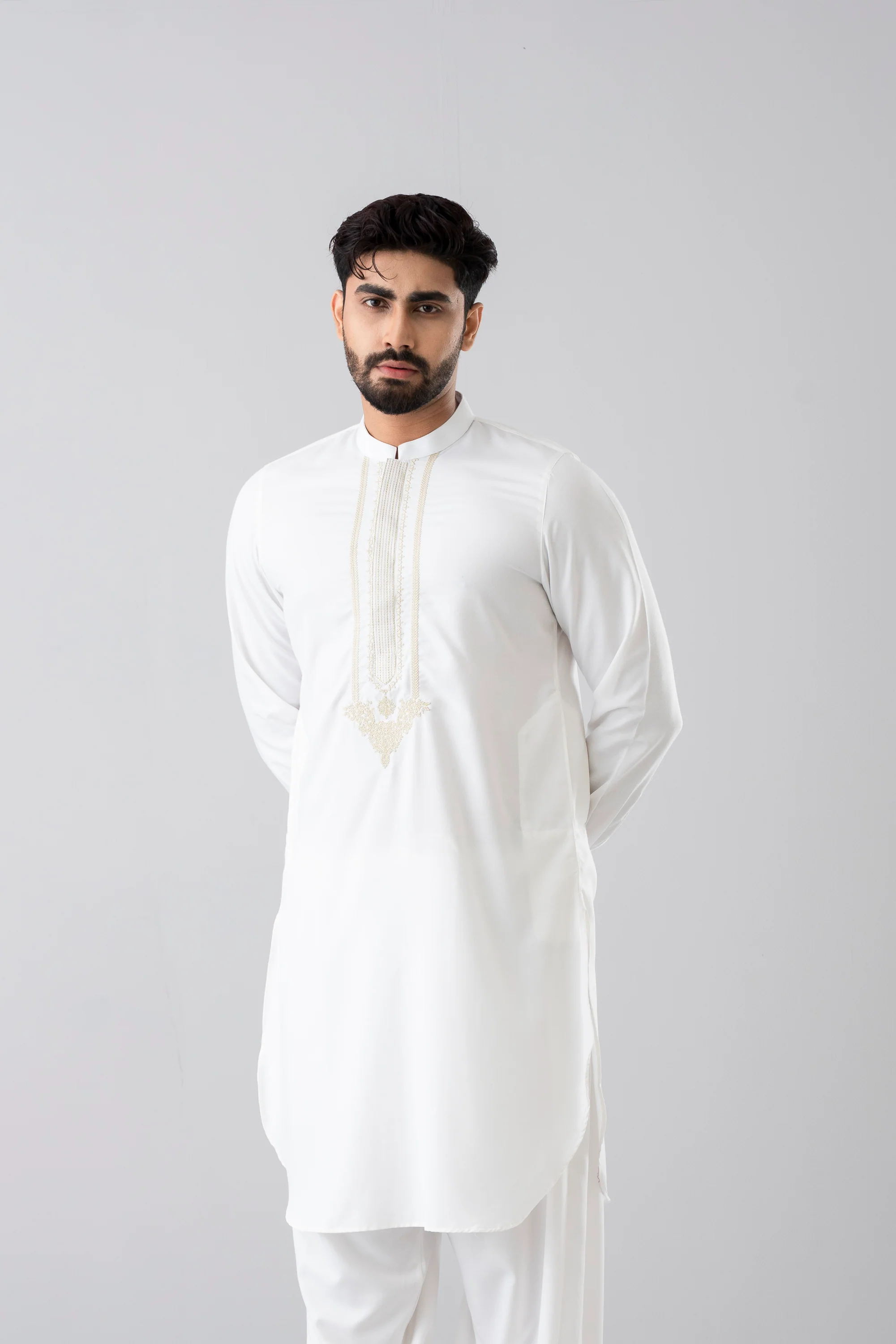 Regular Fit Semi-Formal Kabli Set - Image 2