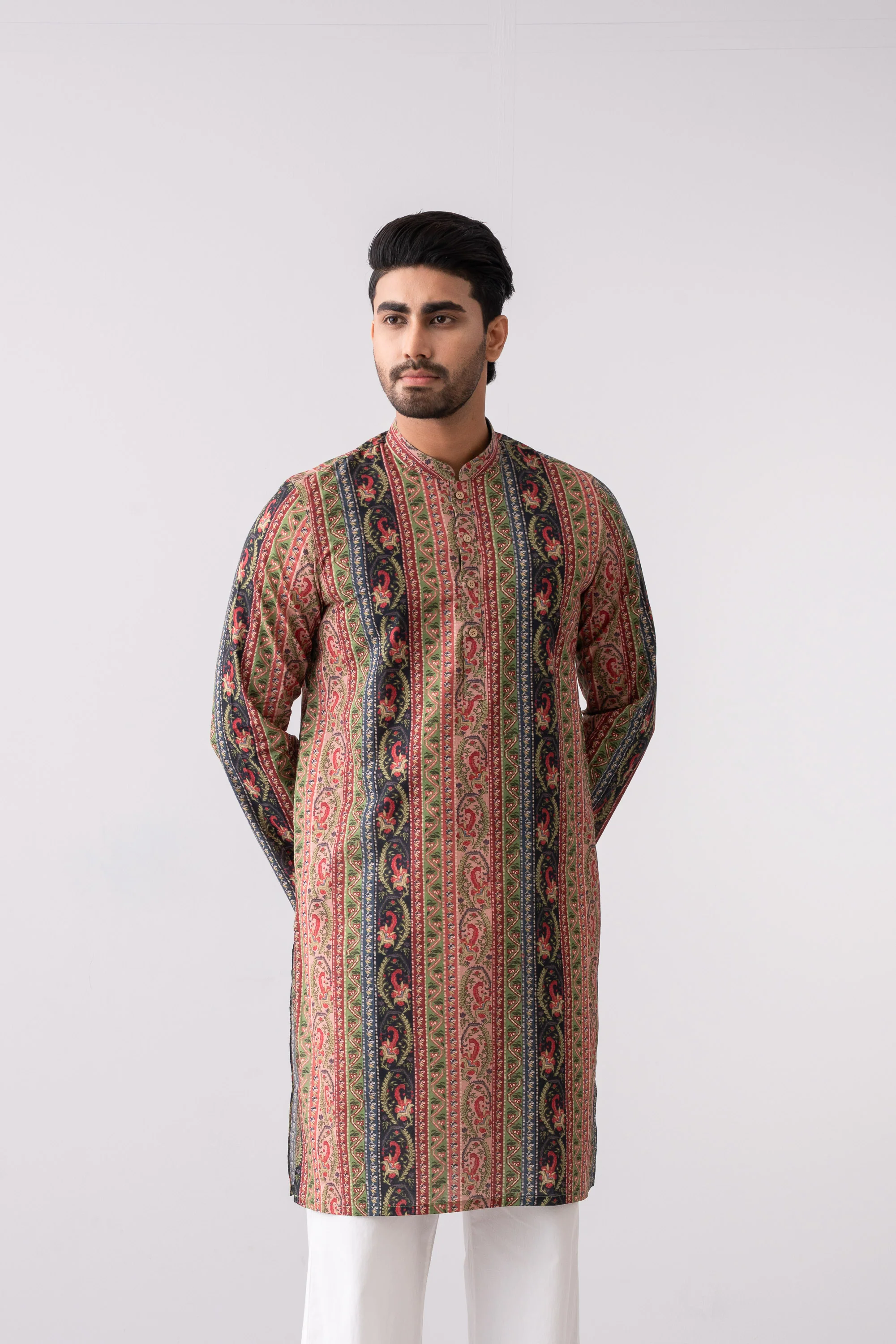 Regular Fit Cotton Panjabi - Image 2
