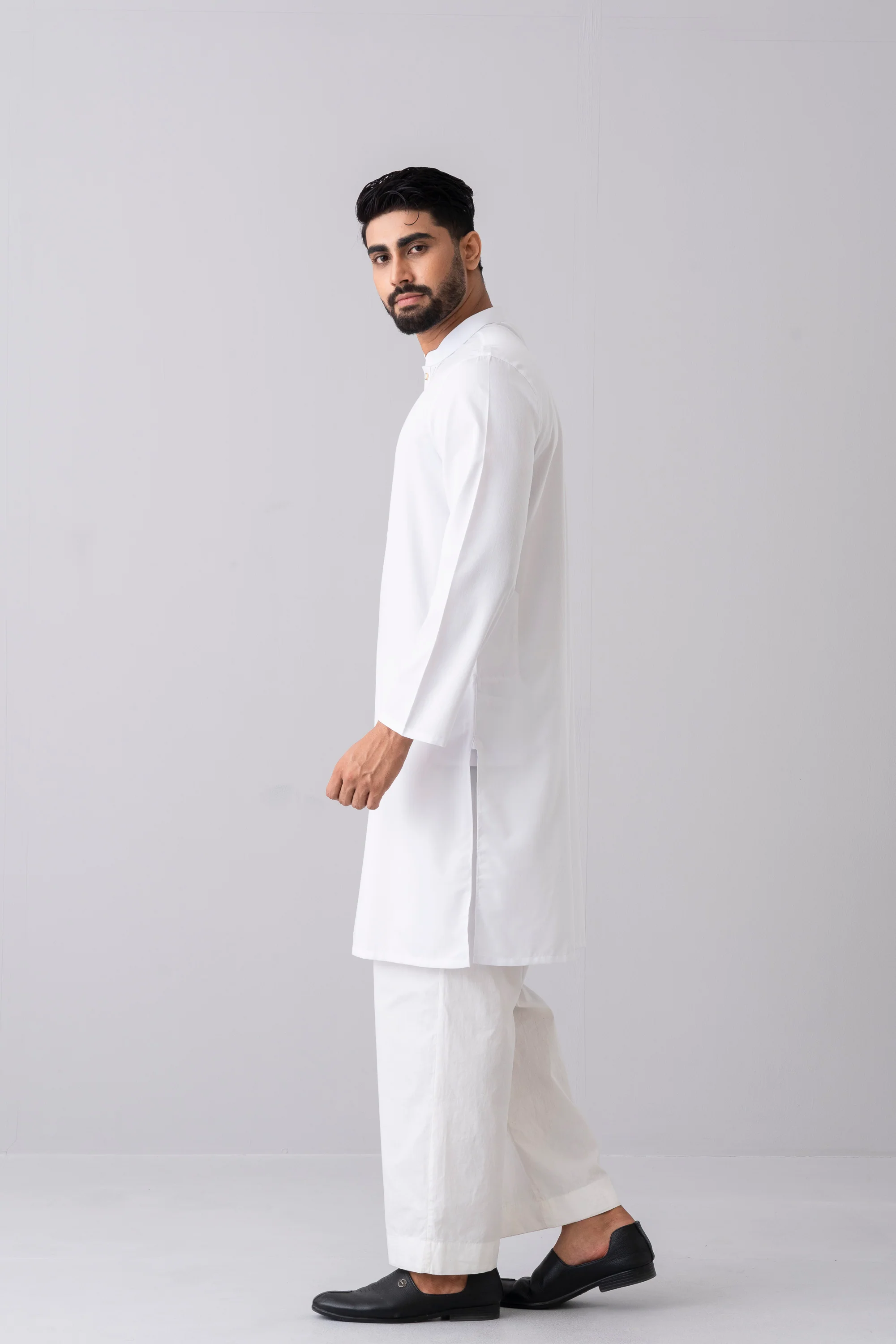 Regular Fit Semi-Formal Panjabi - Image 3