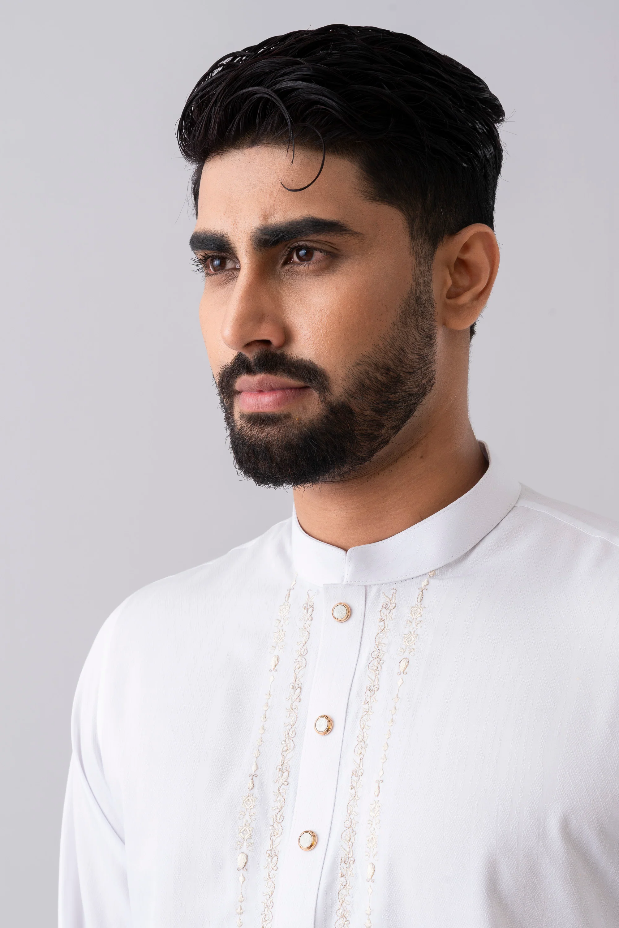 Regular Fit Semi-Formal Panjabi - Image 5