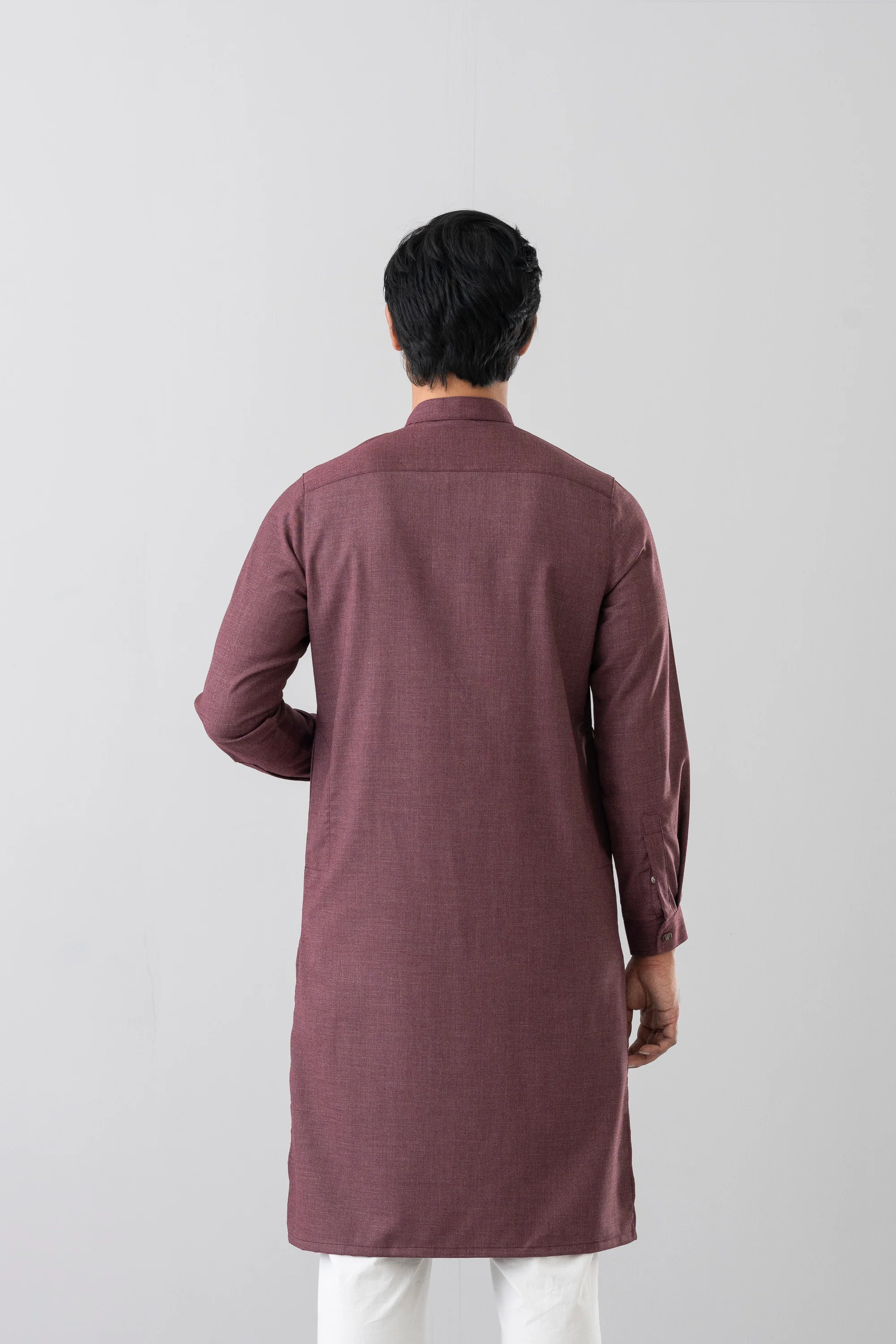 Regular Fit Embroidered Formal Panjabi - Image 10