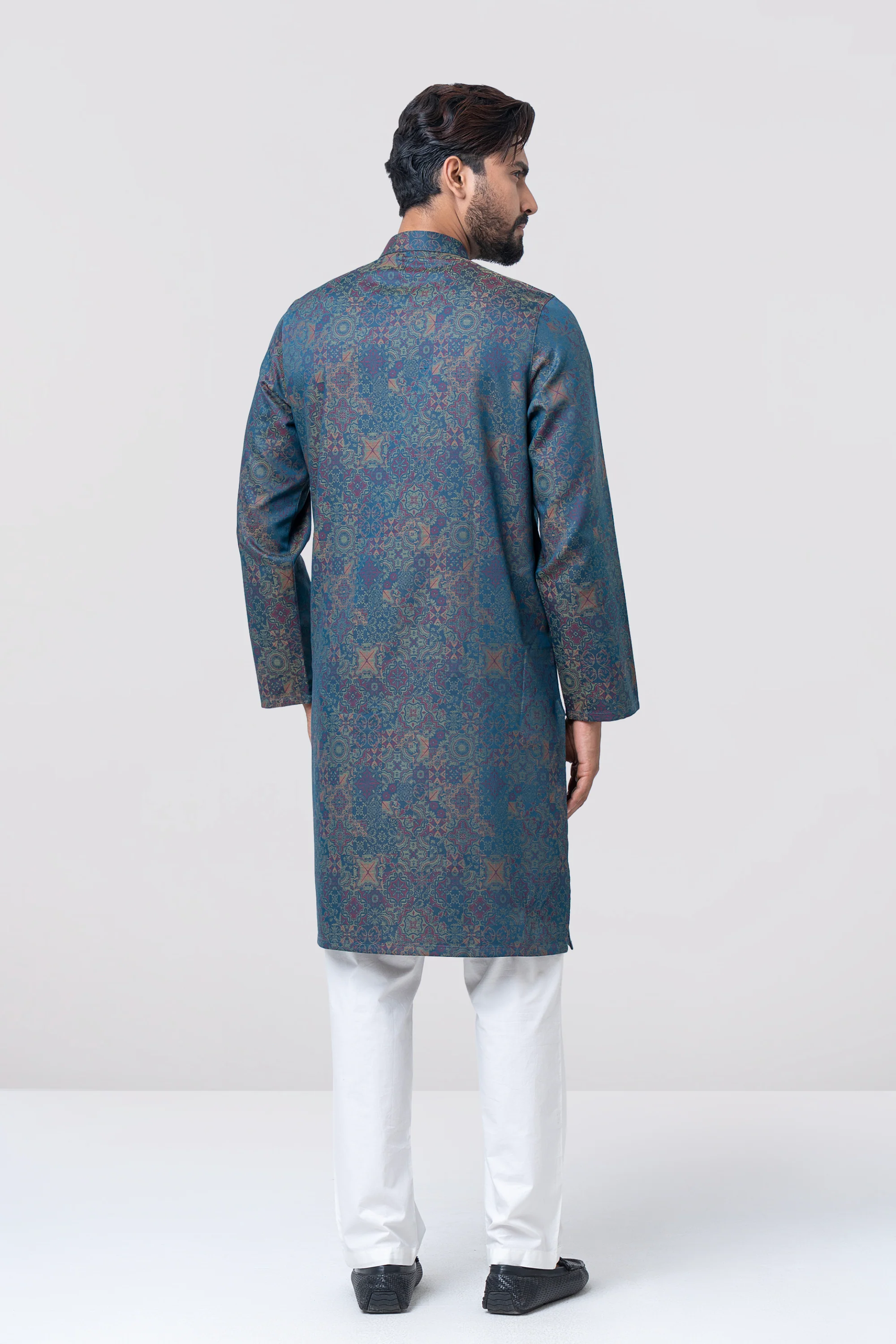 Regular Fit Semi-Formal Panjabi - Image 12