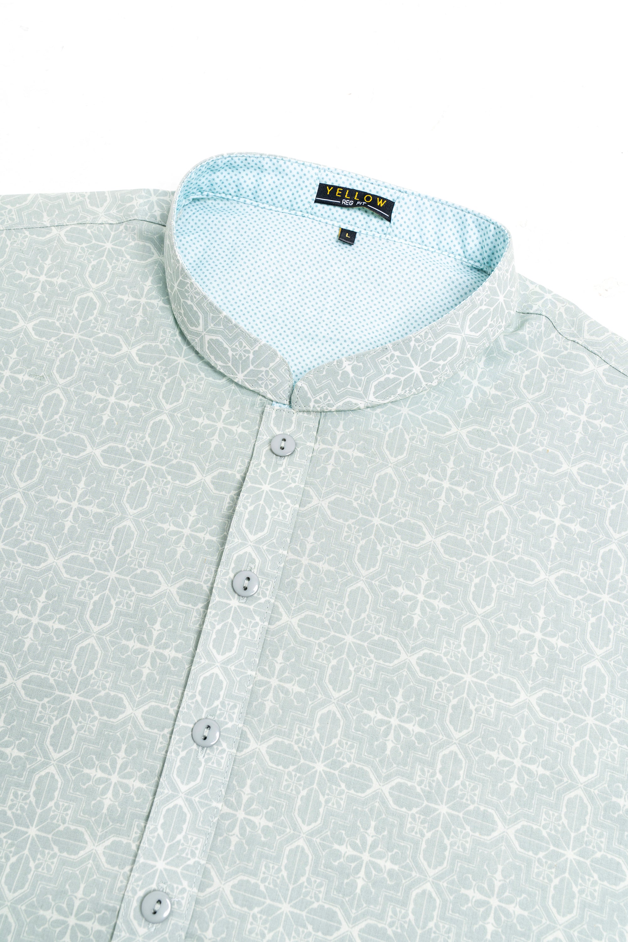 Regular Fit Printed Panjabi - Image 5