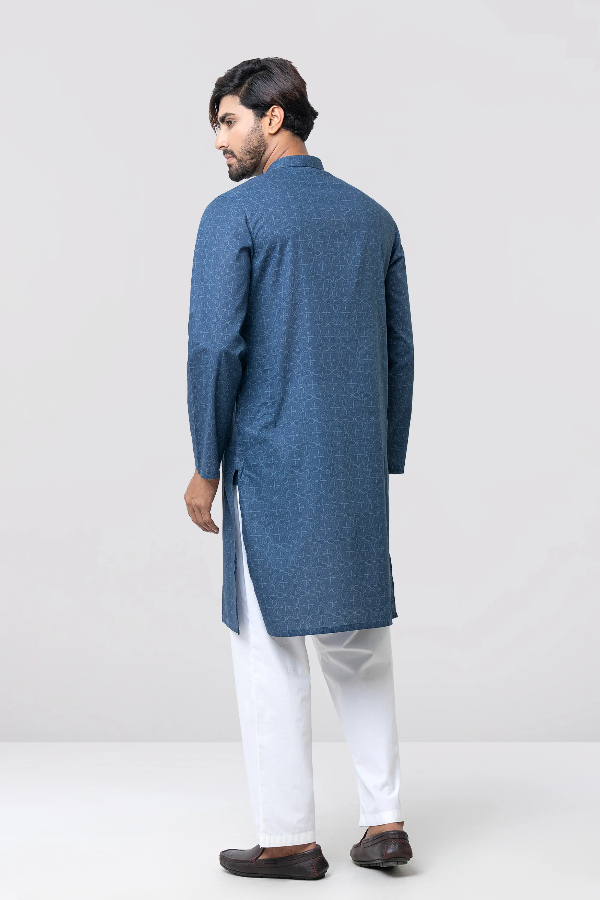 Regular Fit Printed Panjabi - Image 9