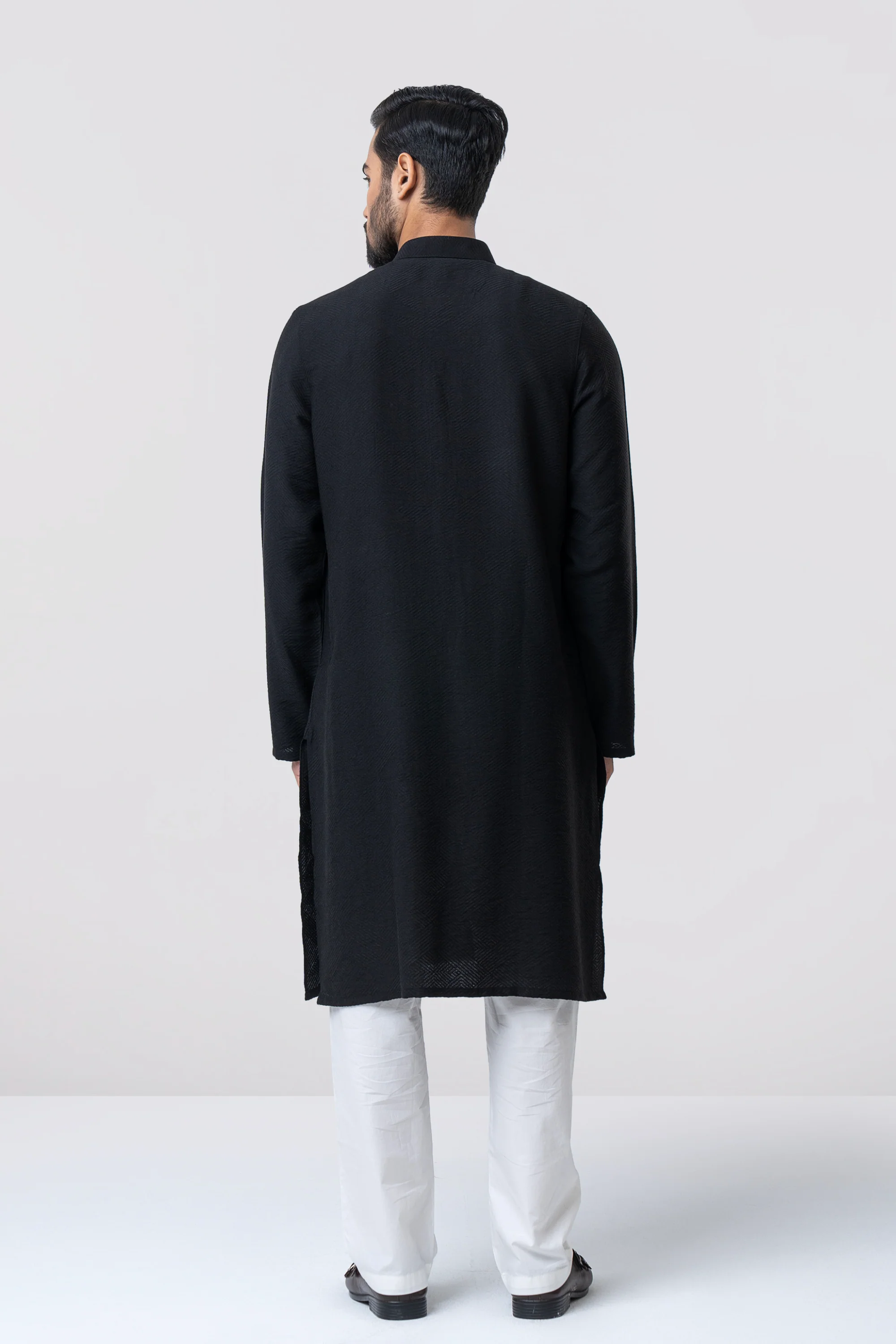 Regular Fit Semi-Formal Panjabi - Image 6