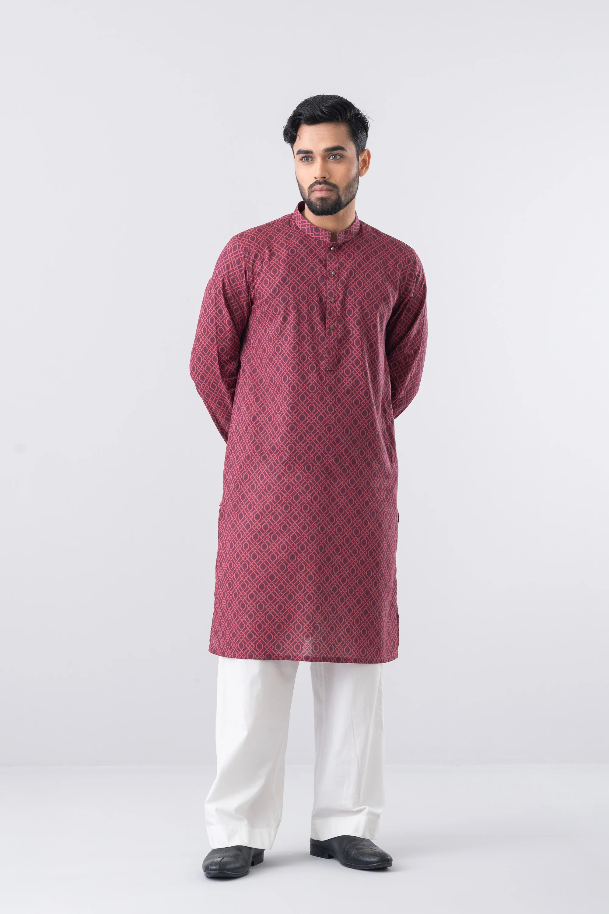 Regular Fit Printed Panjabi