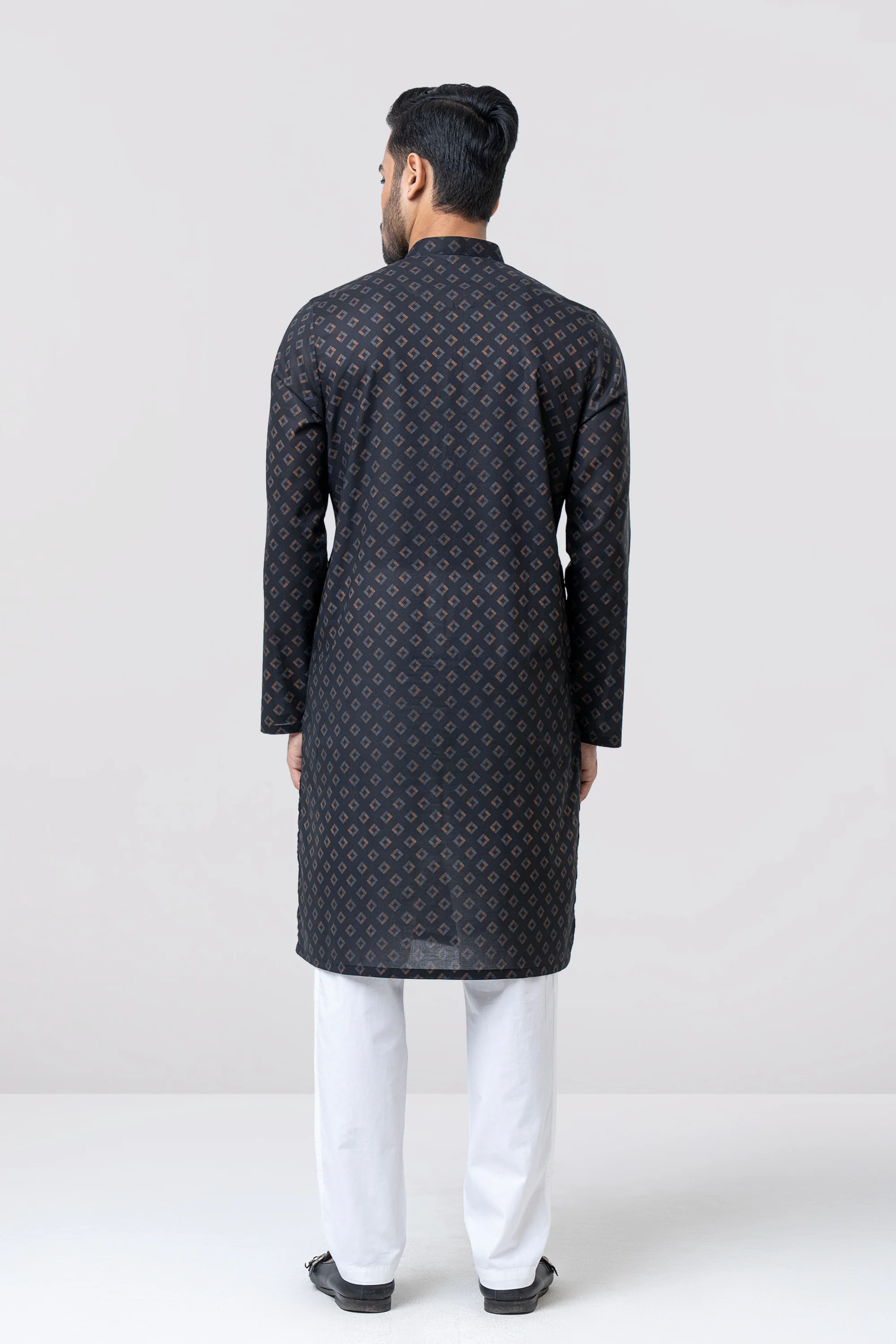 Regular Fit All-Over Printed Panjabi - Image 5