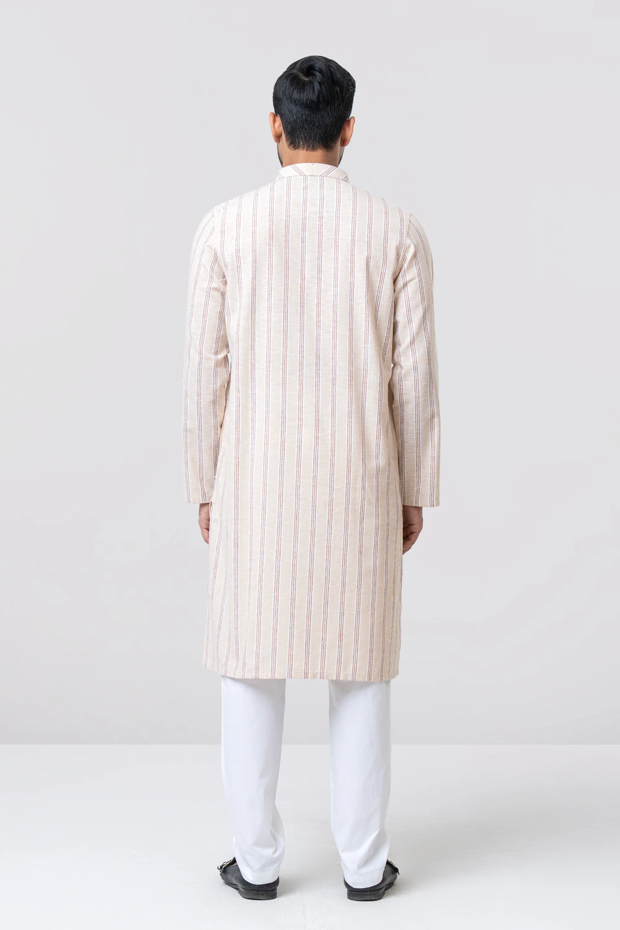 Regular Fit Cotton-Linen Blended Panjabi - Image 5