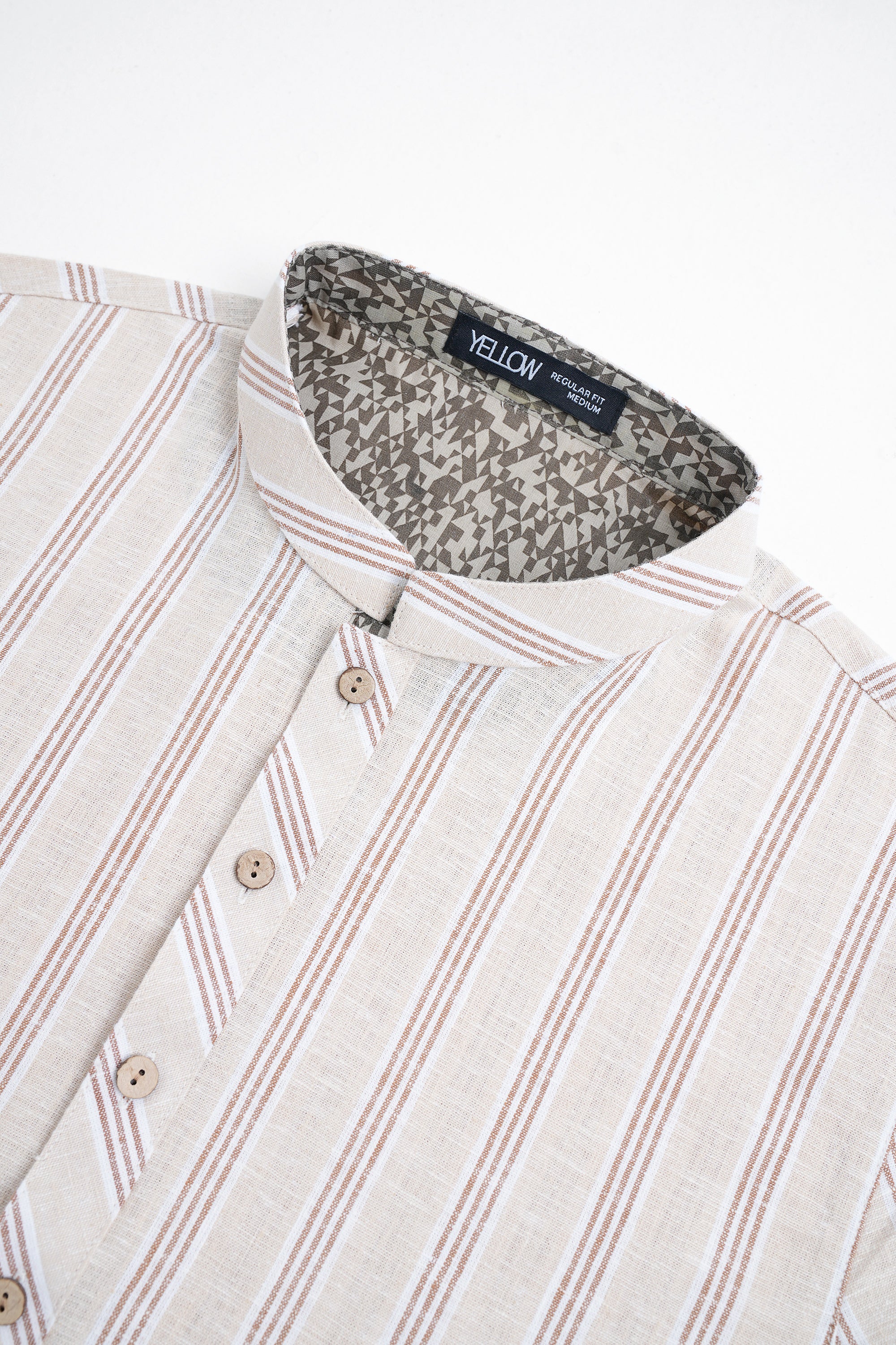 Regular Fit Cotton-Linen Blended Panjabi - Image 6