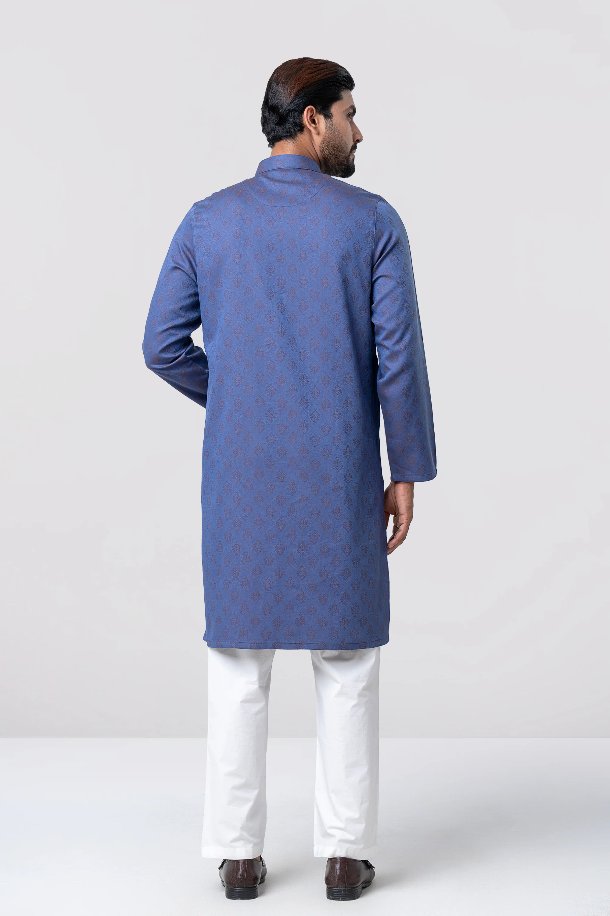 Regular Fit Semi-Formal Panjabi - Image 17