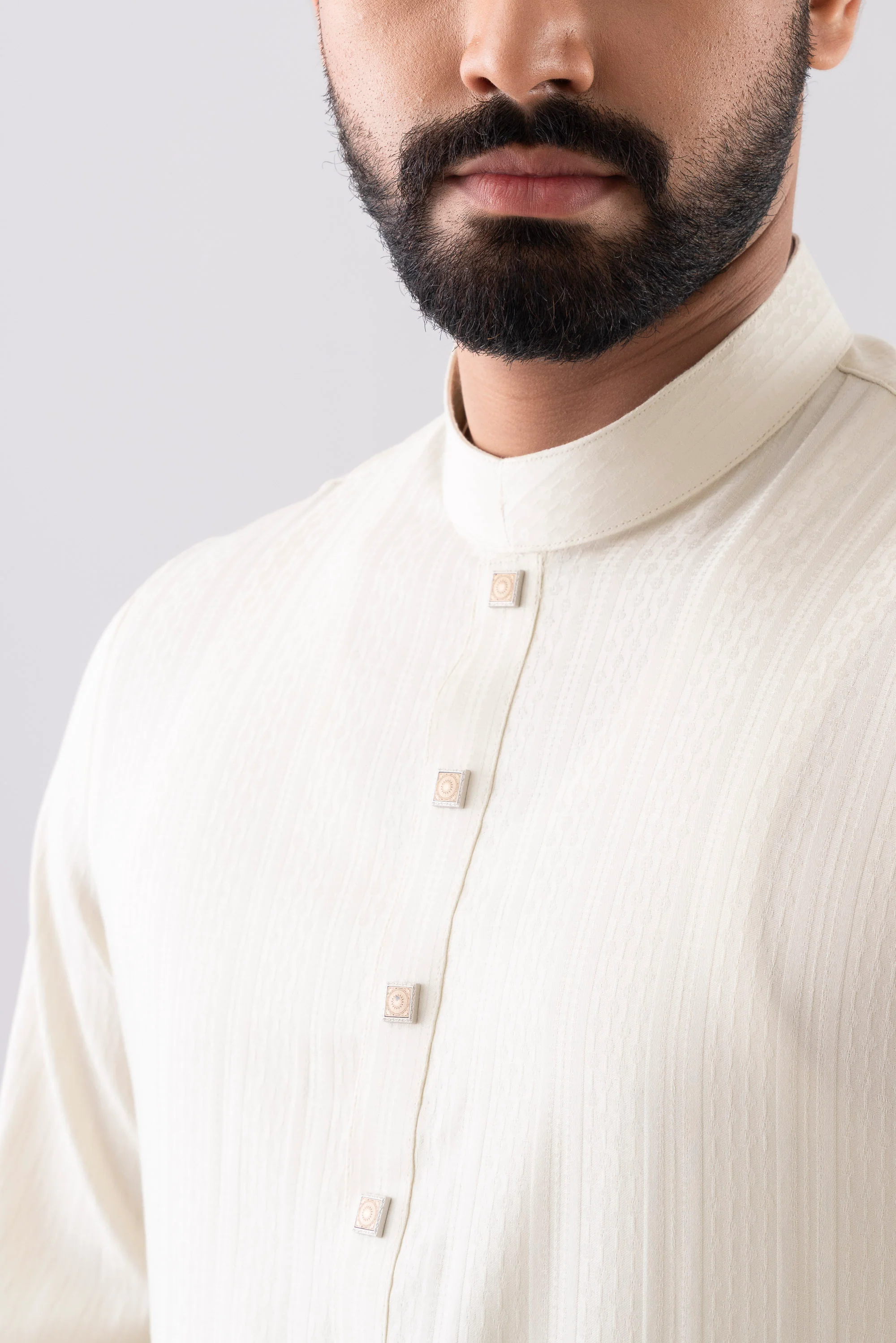 Regular Fit Semi-Formal Panjabi - Image 11