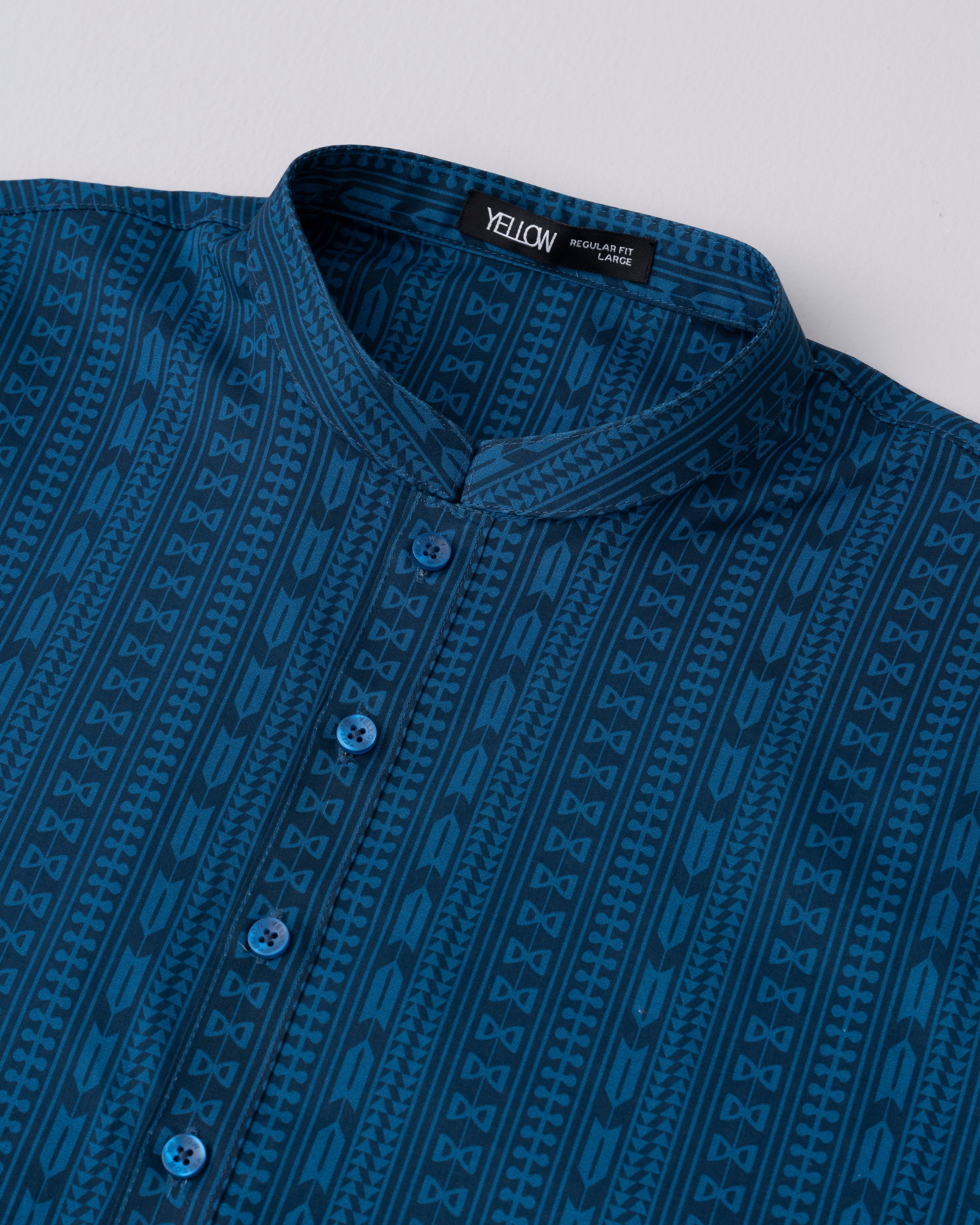 Regular Fit All-Over Printed Panjabi - Image 14