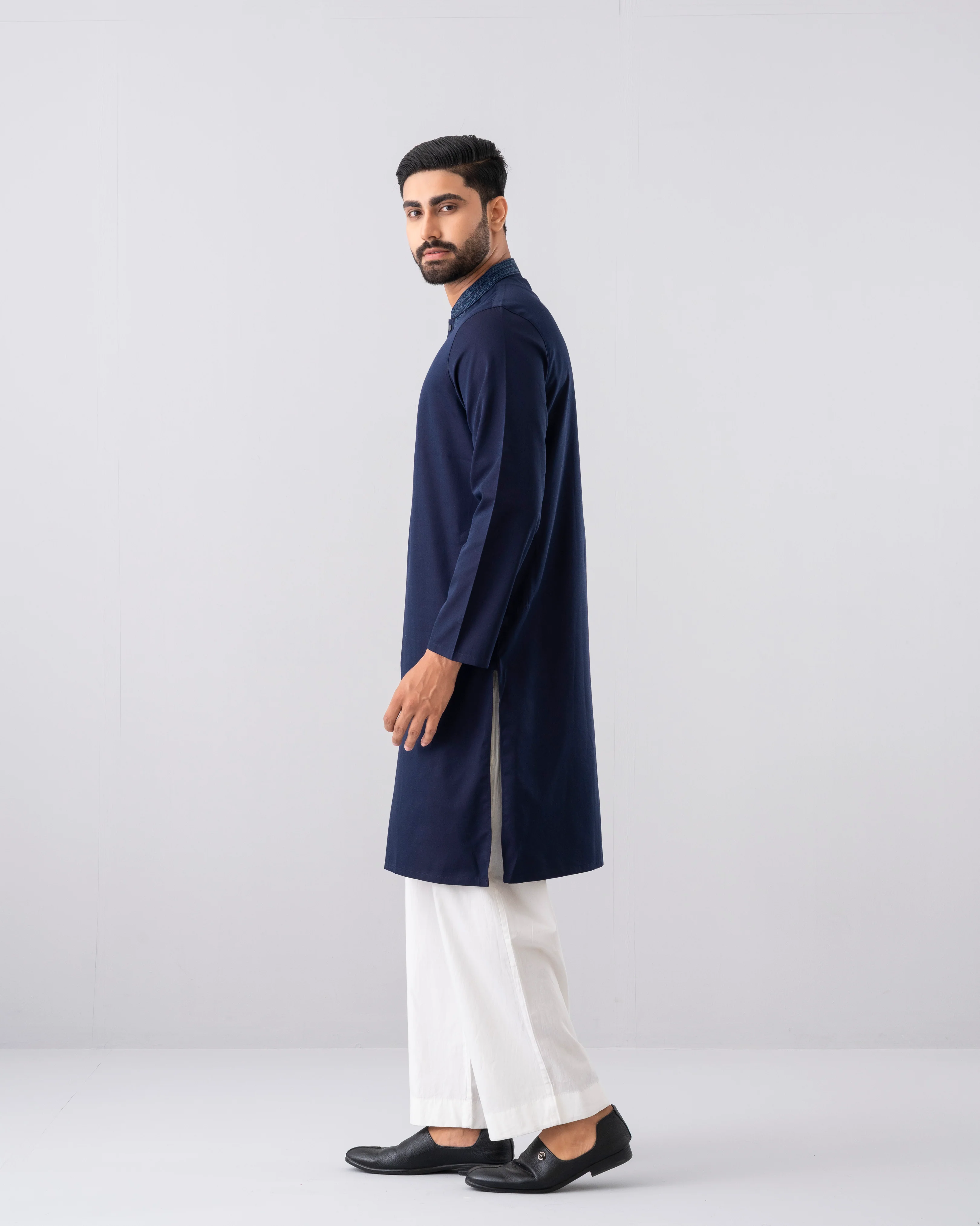 Regular Fit Semi-Formal Panjabi - Image 3