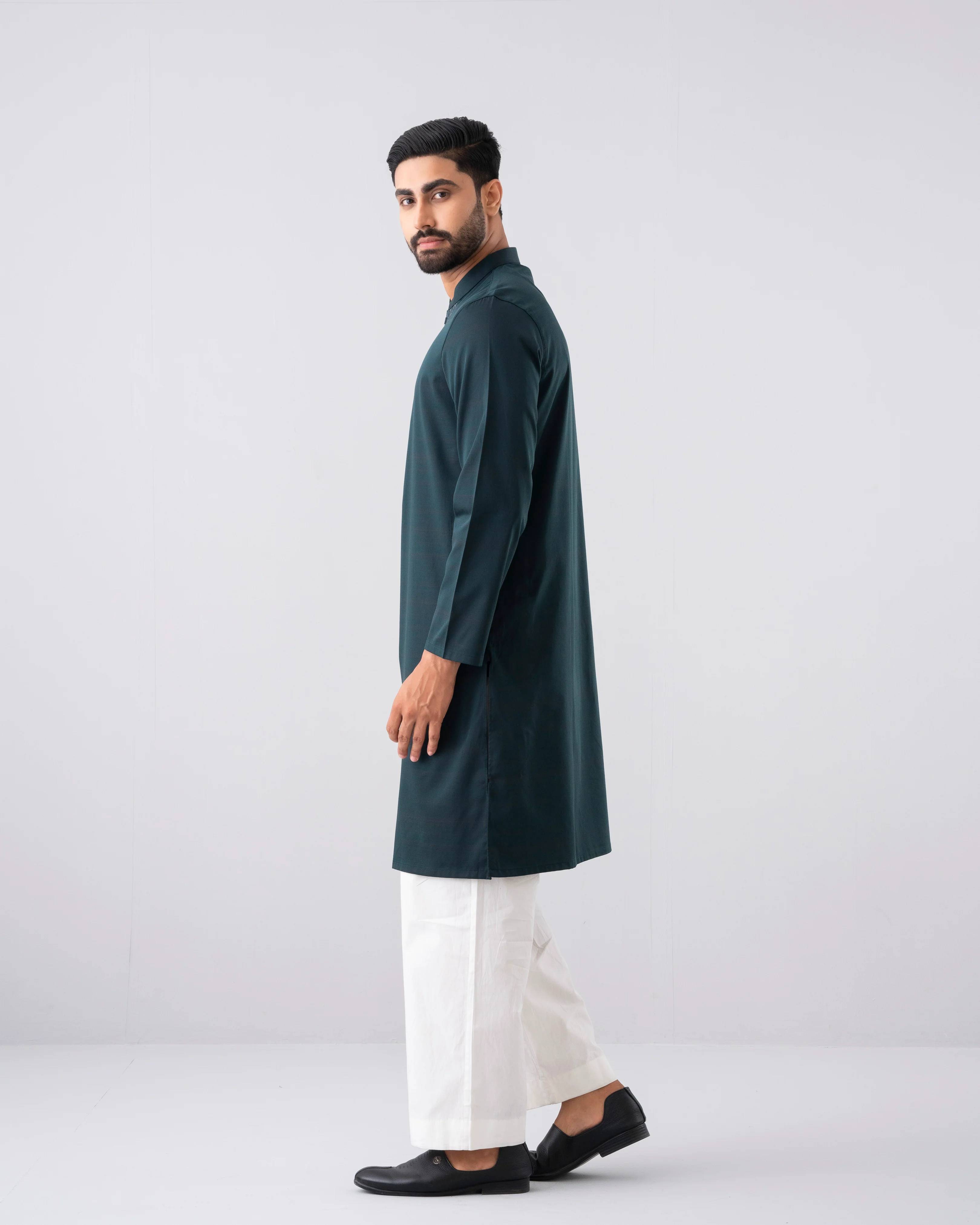 Regular Fit Semi-Formal Panjabi - Image 11