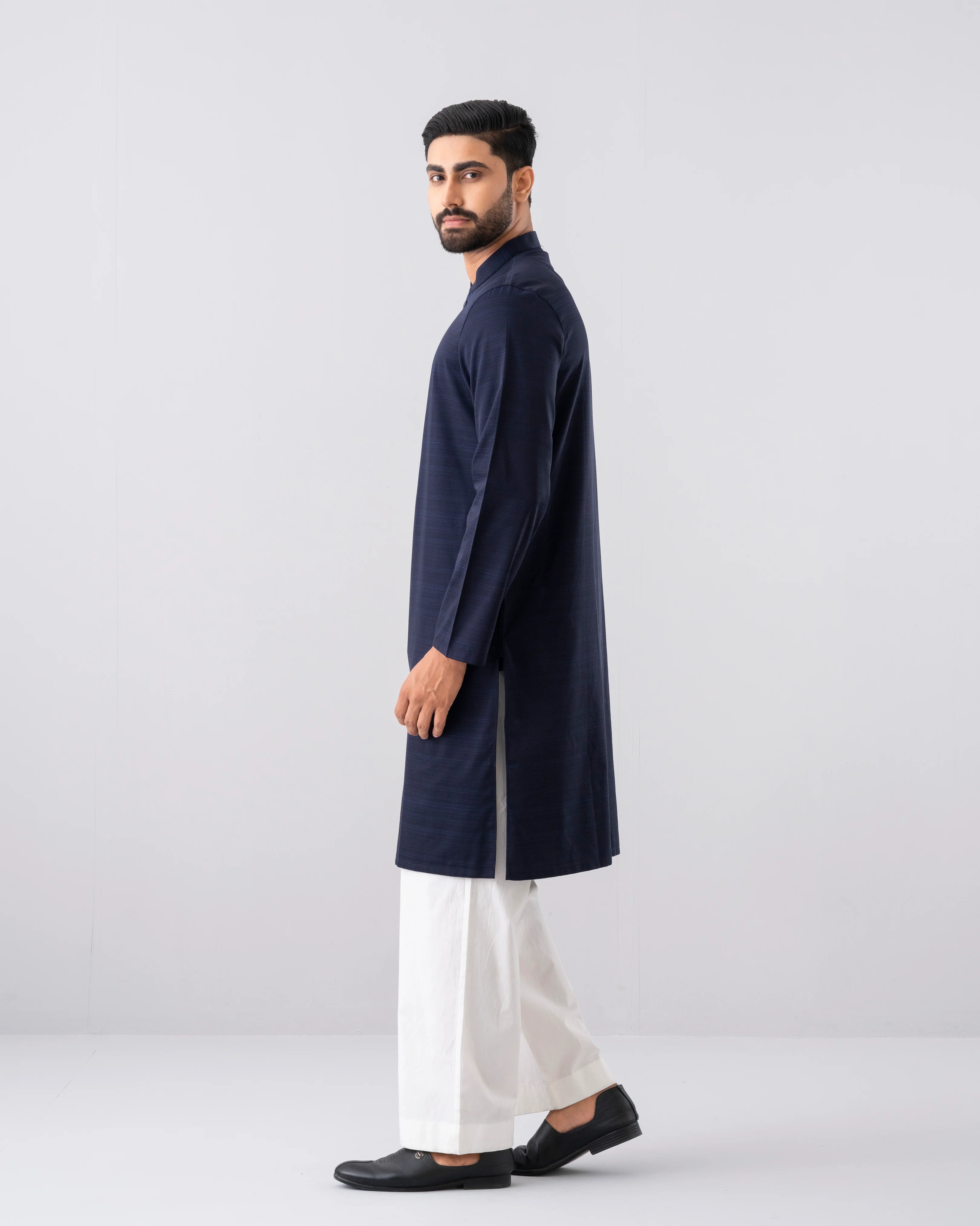 Regular Fit Semi-Formal Panjabi - Image 3