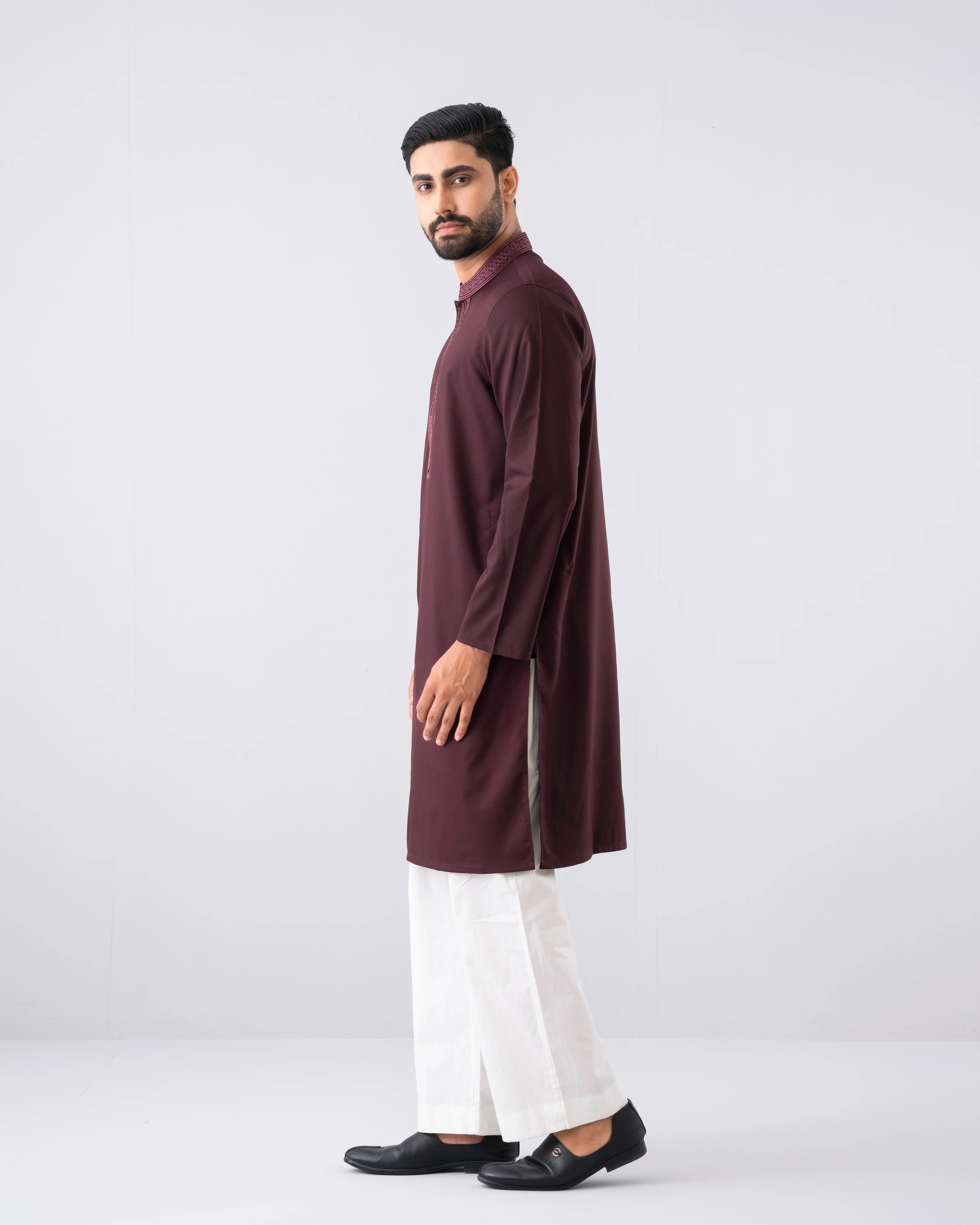 Regular Fit Semi-Formal Panjabi - Image 3