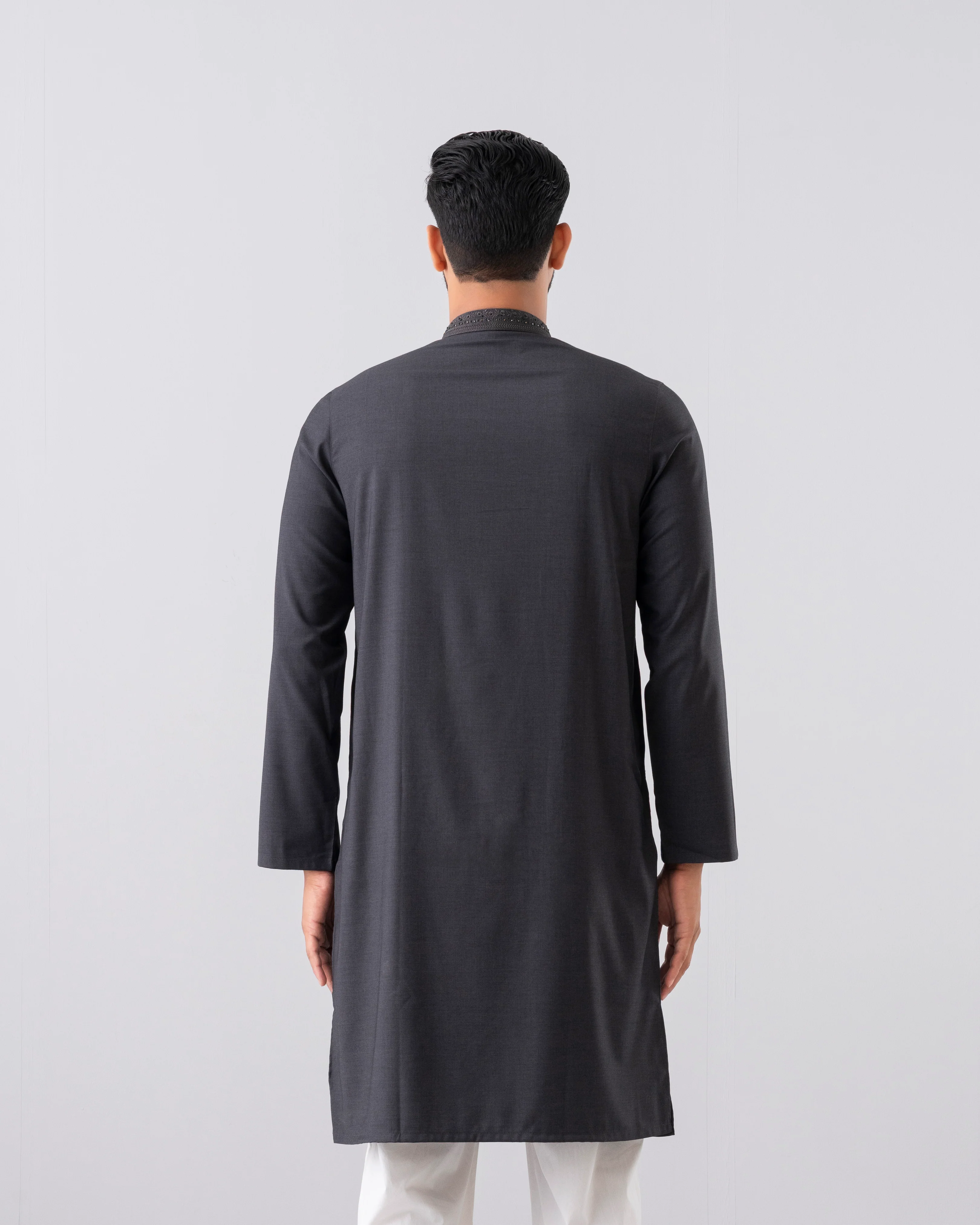 Regular Fit Semi-Formal Panjabi - Image 4