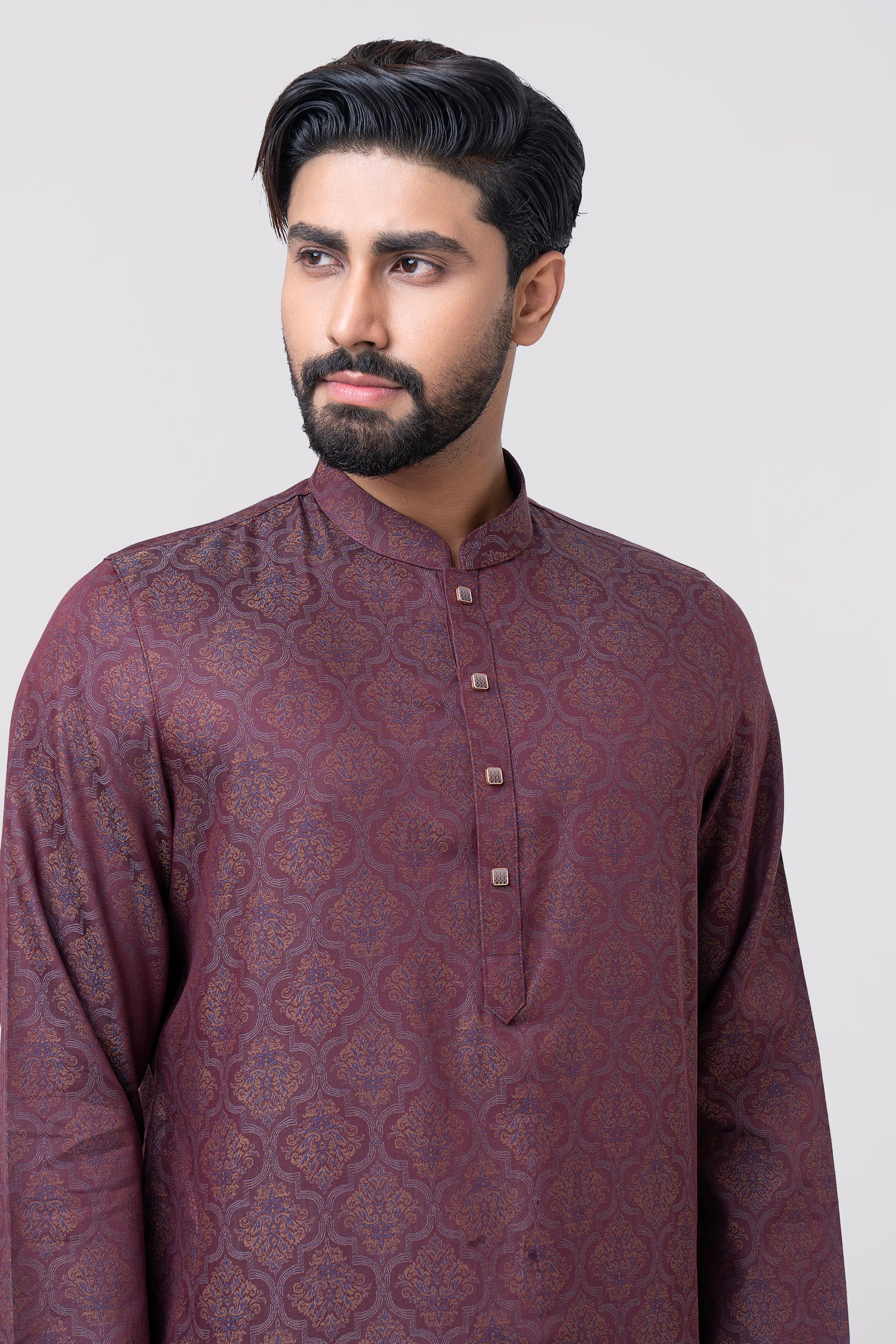 Regular Fit Semi-Formal Panjabi - Image 2