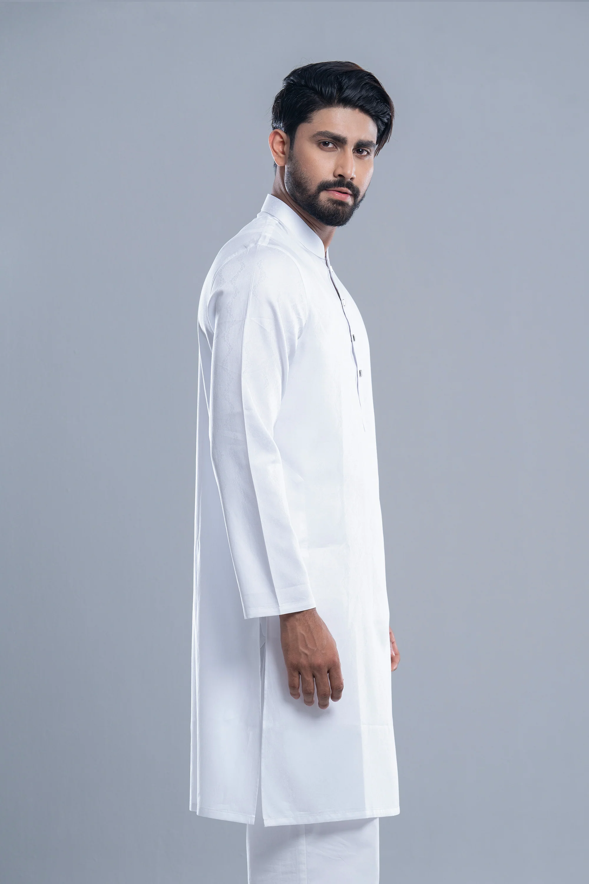 Regular Fit Semi-Formal Panjabi - Image 8