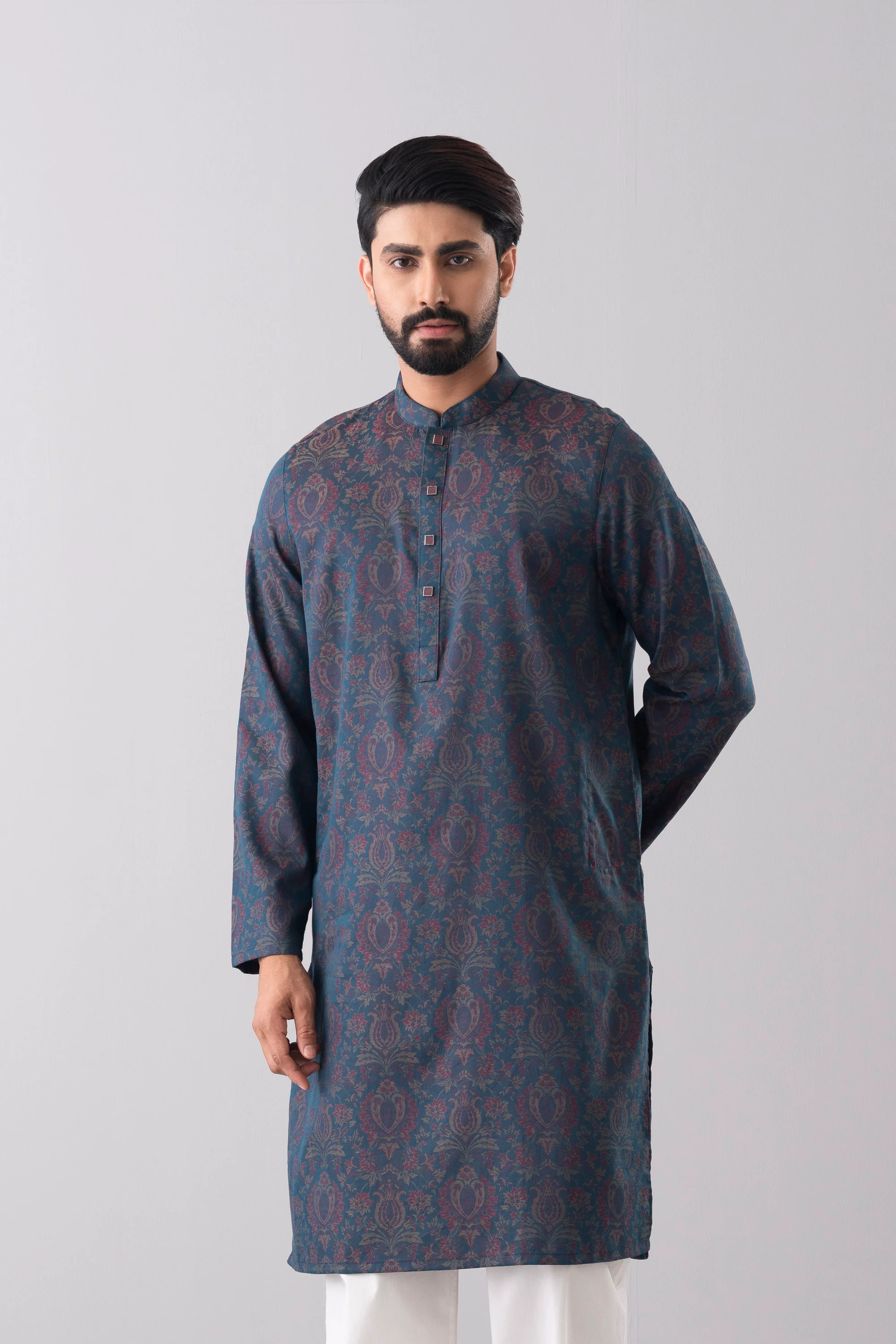 Regular Fit Semi-Formal Panjabi - Image 2