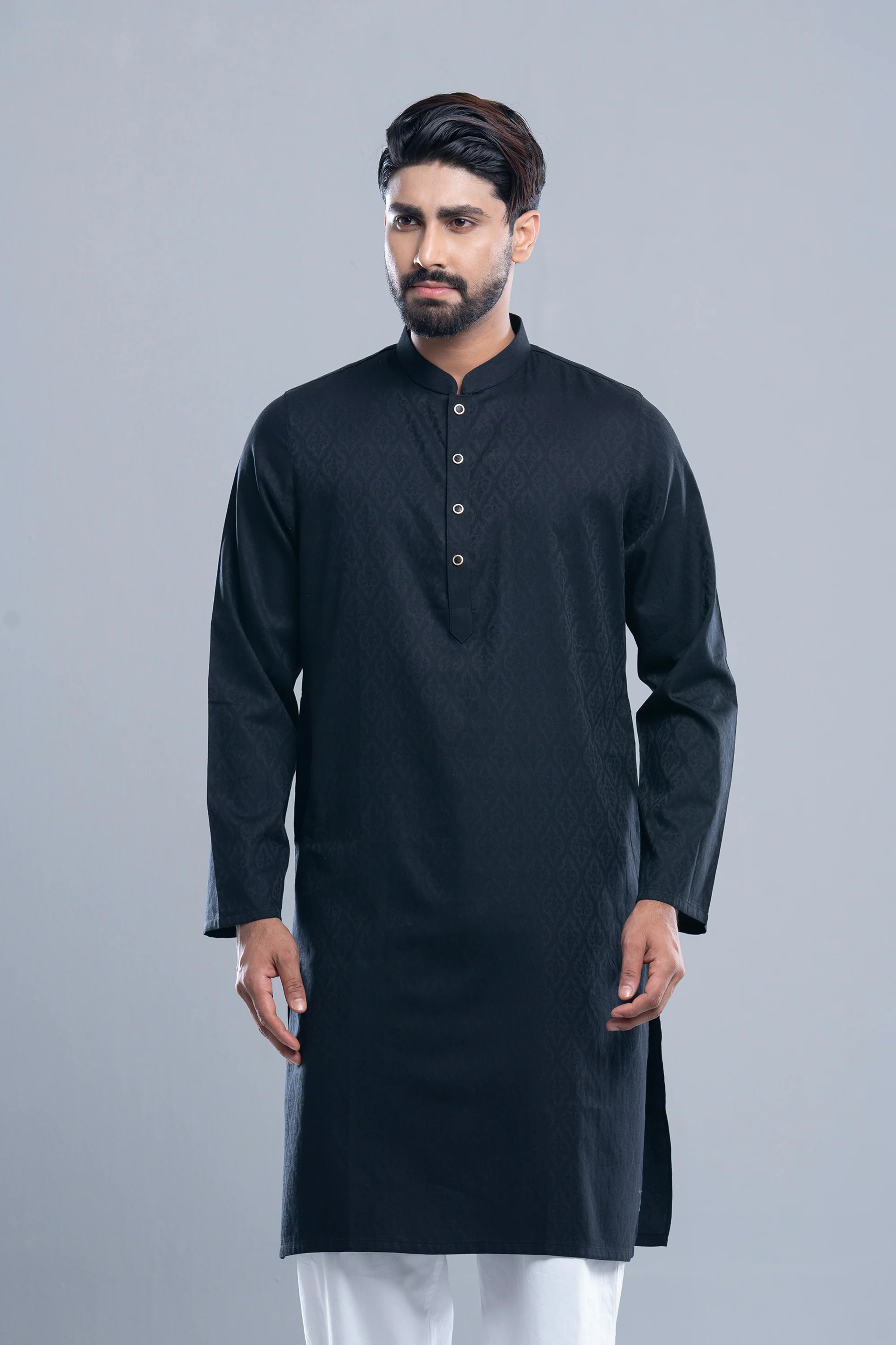 Regular Fit Semi-Formal Panjabi - Image 2