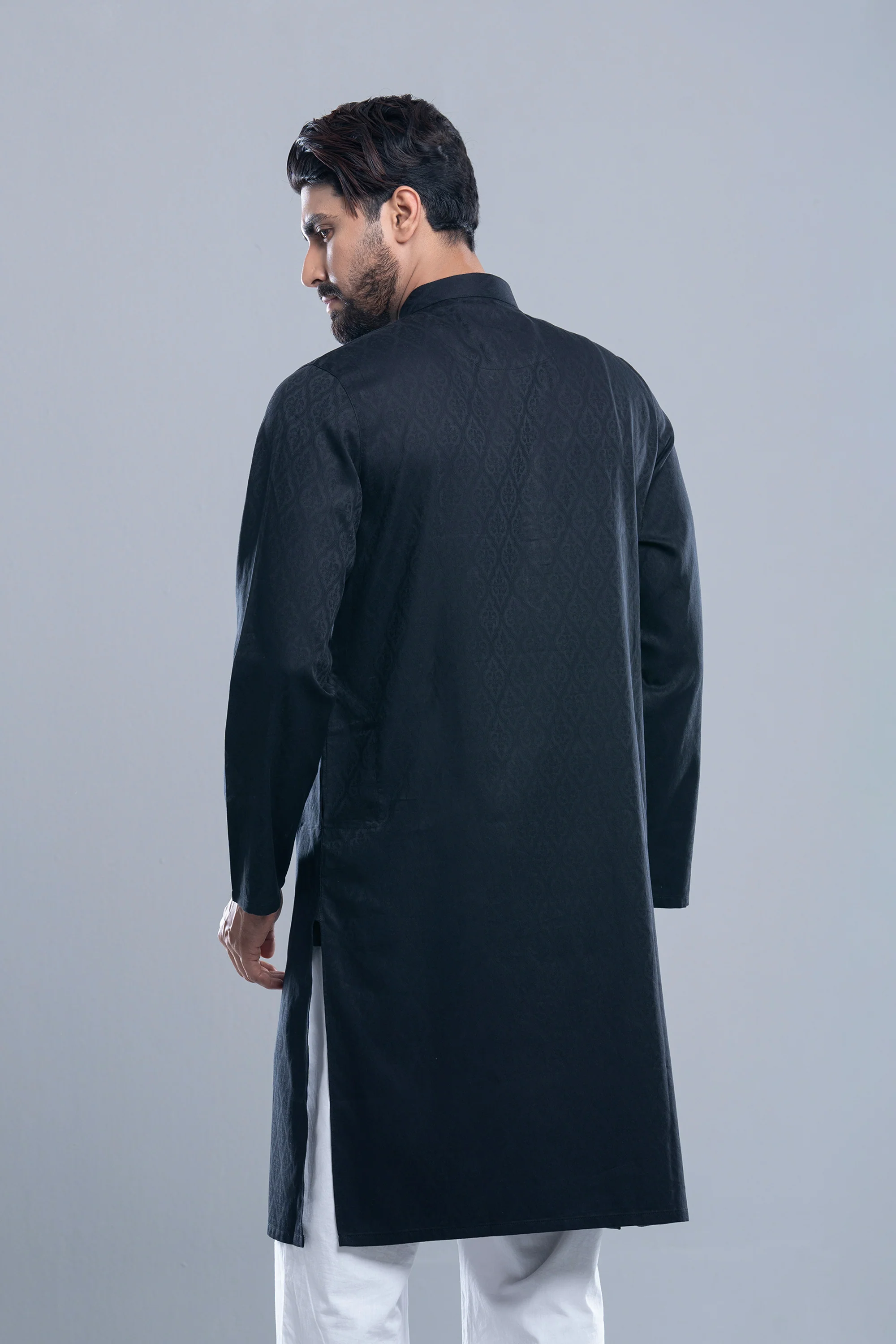 Regular Fit Semi-Formal Panjabi - Image 4