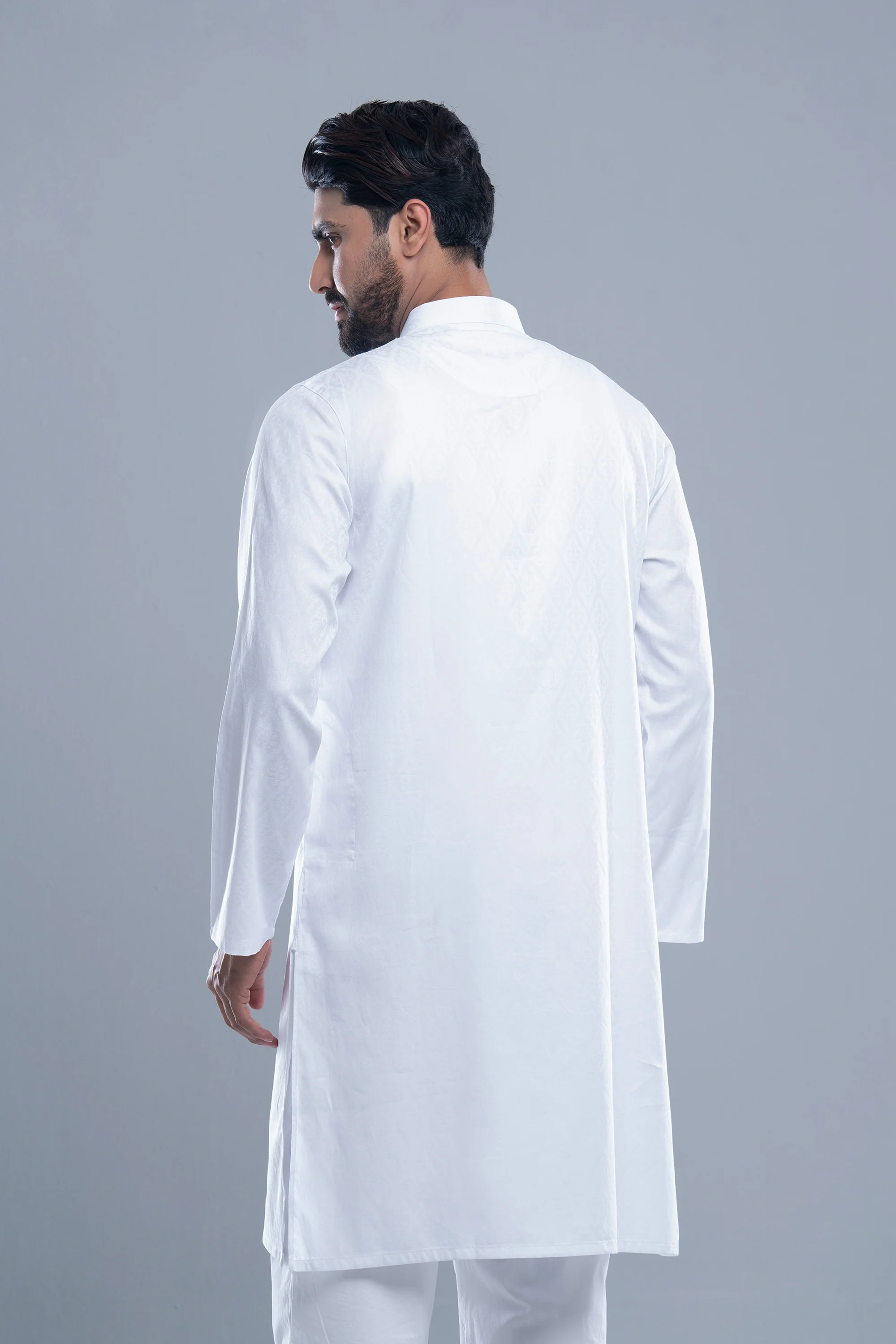 Regular Fit Semi-Formal Panjabi - Image 9