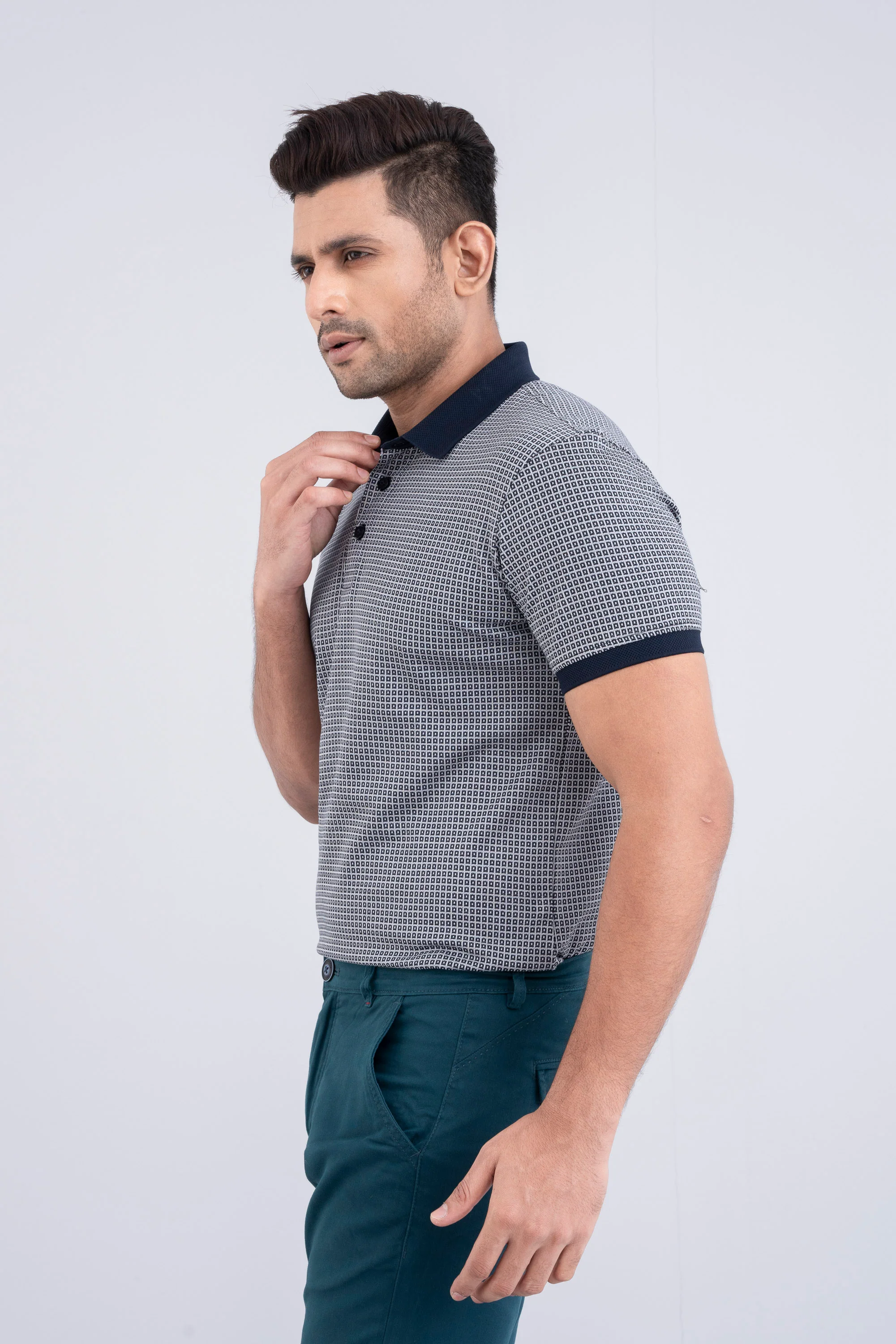 Regular Fit Mercerised Polo Shirt - Image 5
