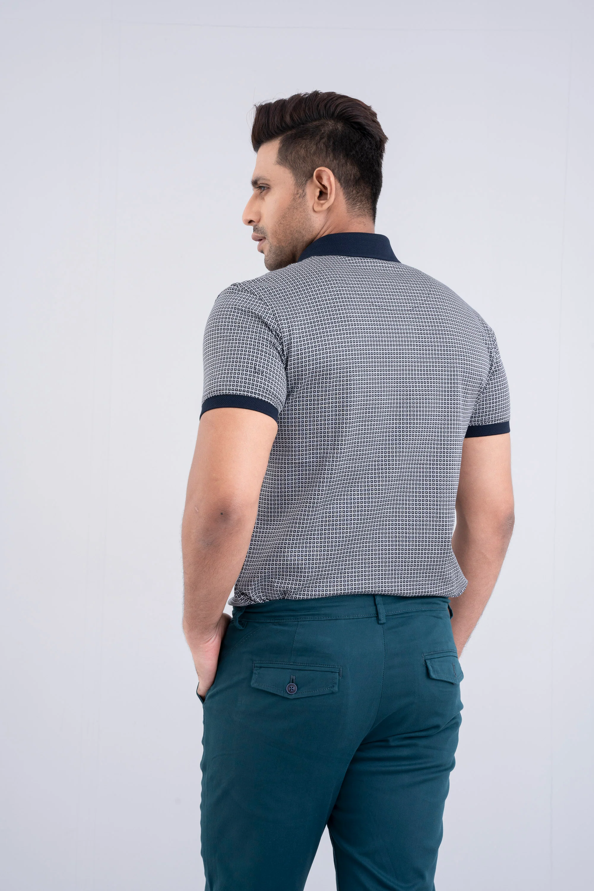 Regular Fit Mercerised Polo Shirt - Image 6