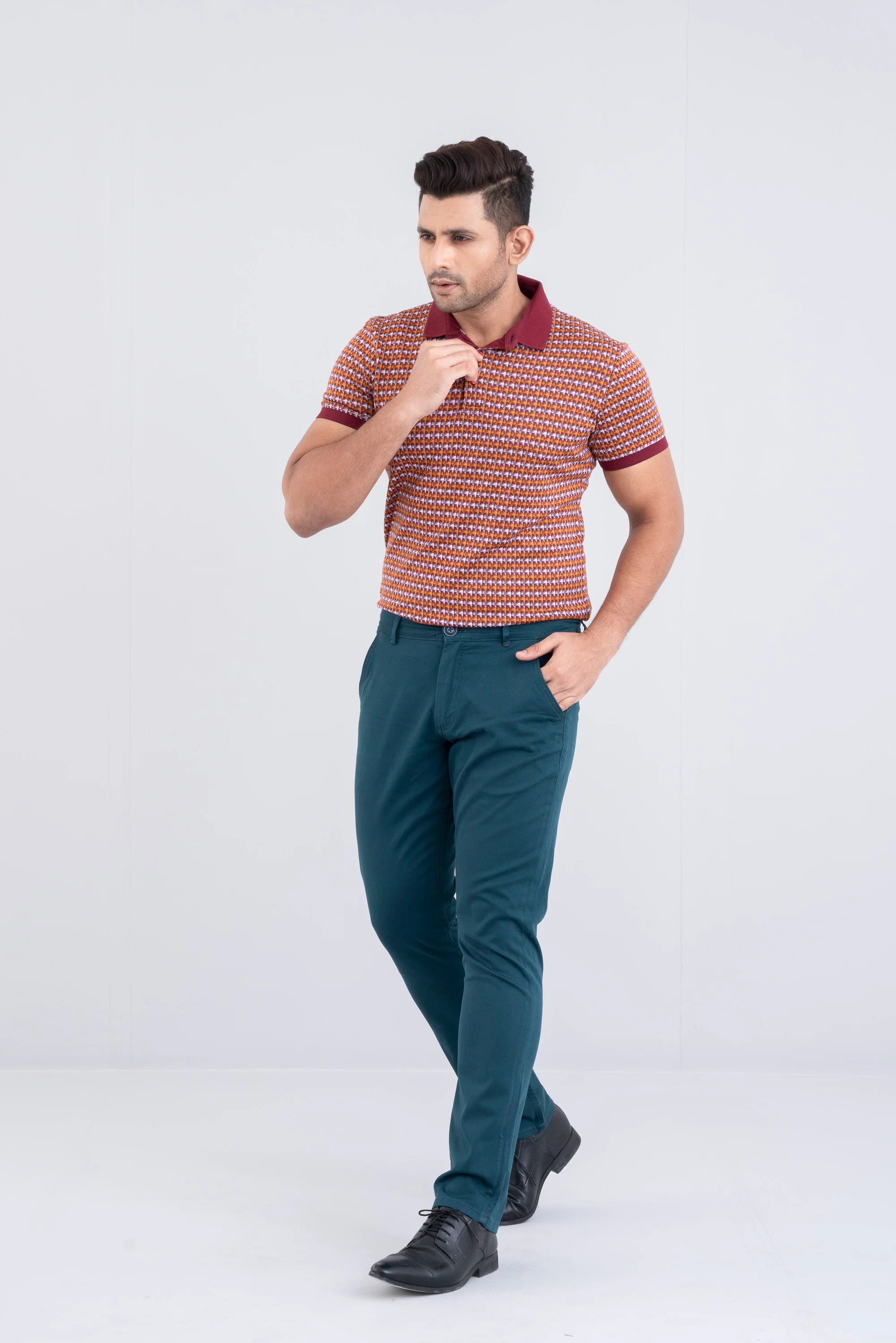 Regular Fit Mercerised Polo Shirt - Image 11