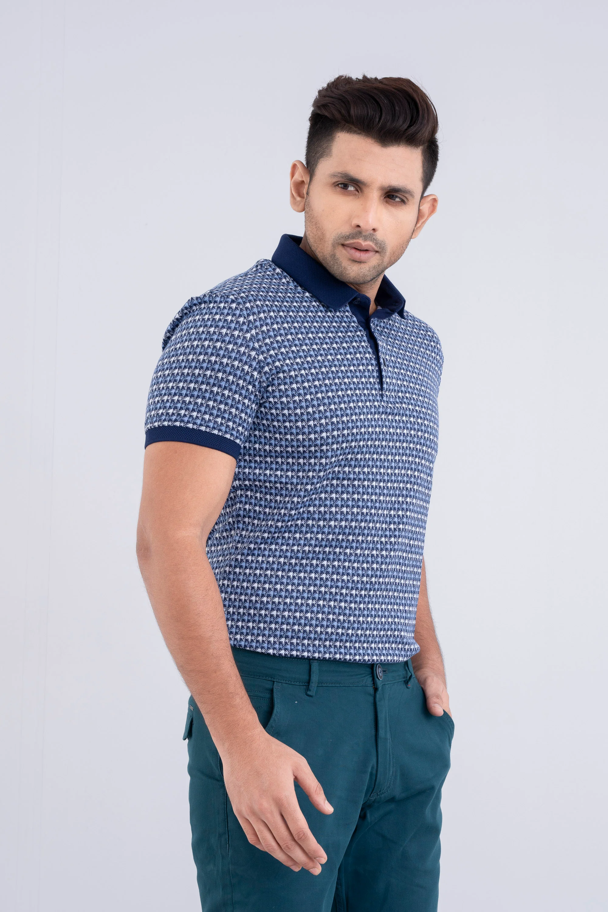 Regular Fit Mercerised Polo Shirt - Image 2