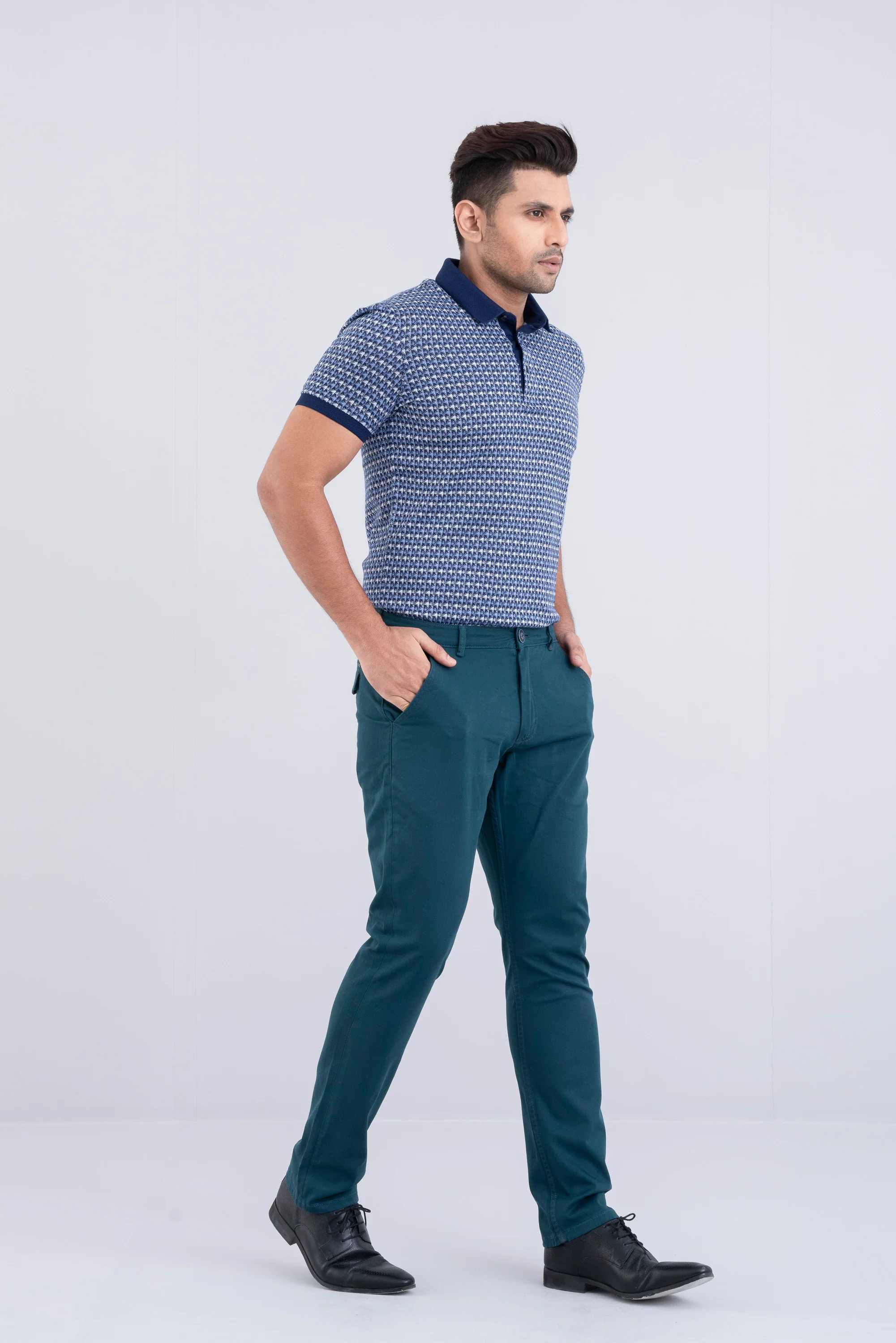 Regular Fit Mercerised Polo Shirt - Image 4