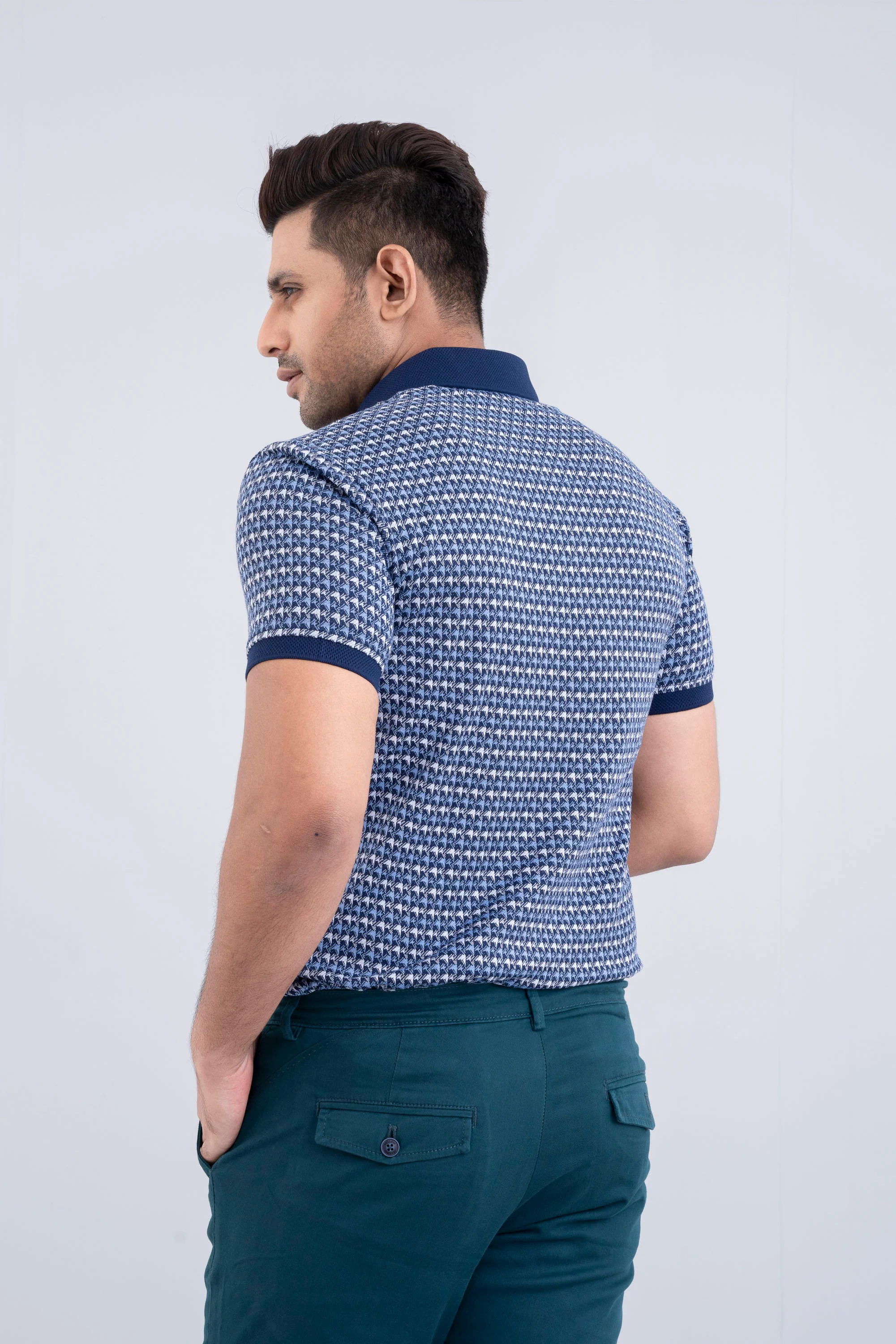 Regular Fit Mercerised Polo Shirt - Image 5