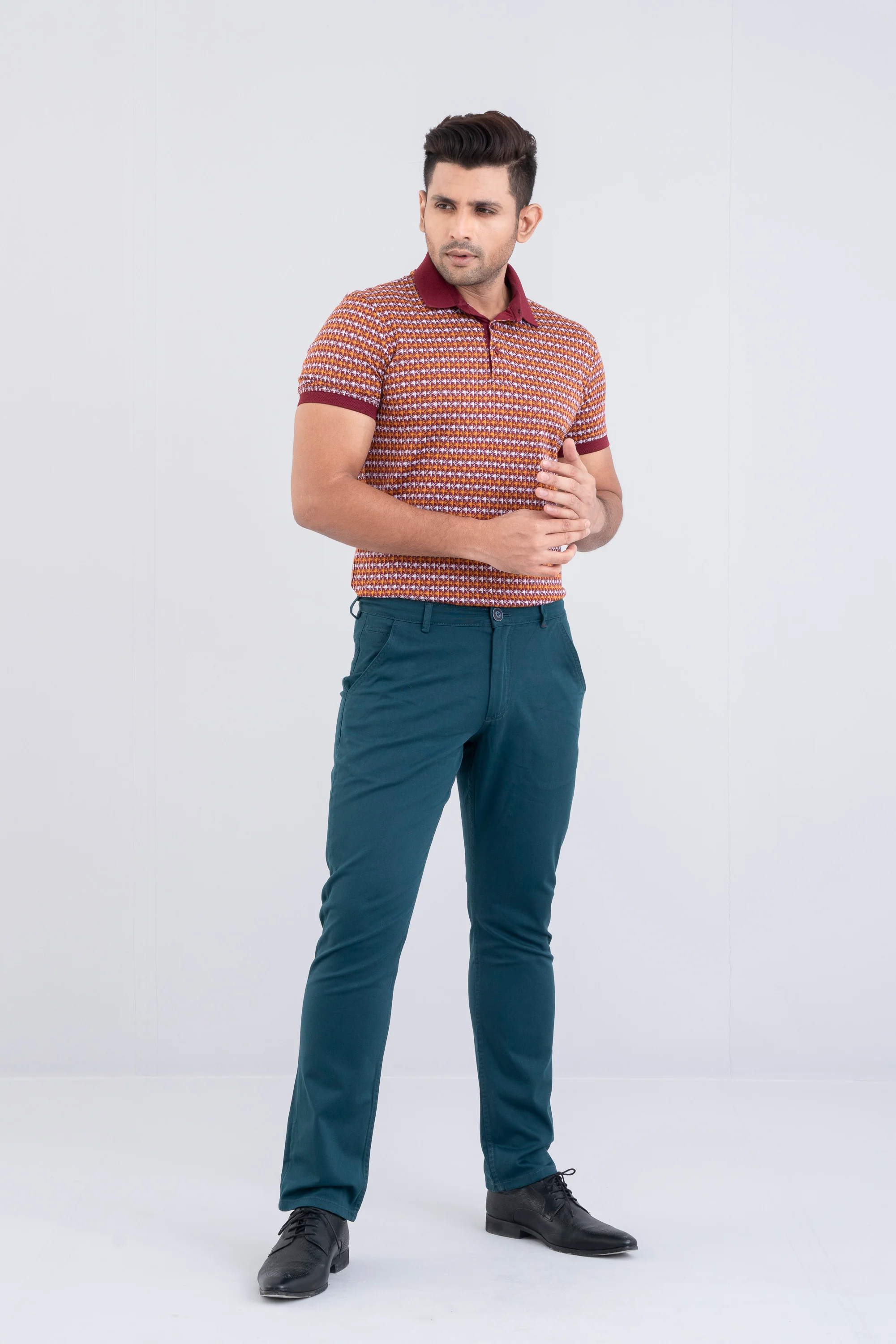 Regular Fit Mercerised Polo Shirt - Image 7